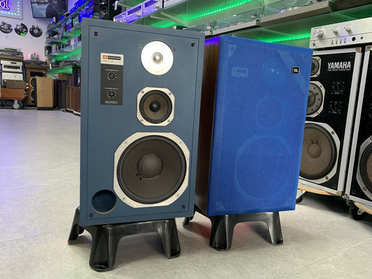 JBL 4313B LEGENDARY Studio Monitor Speakers Vintage 1980 Original Work Good Look
