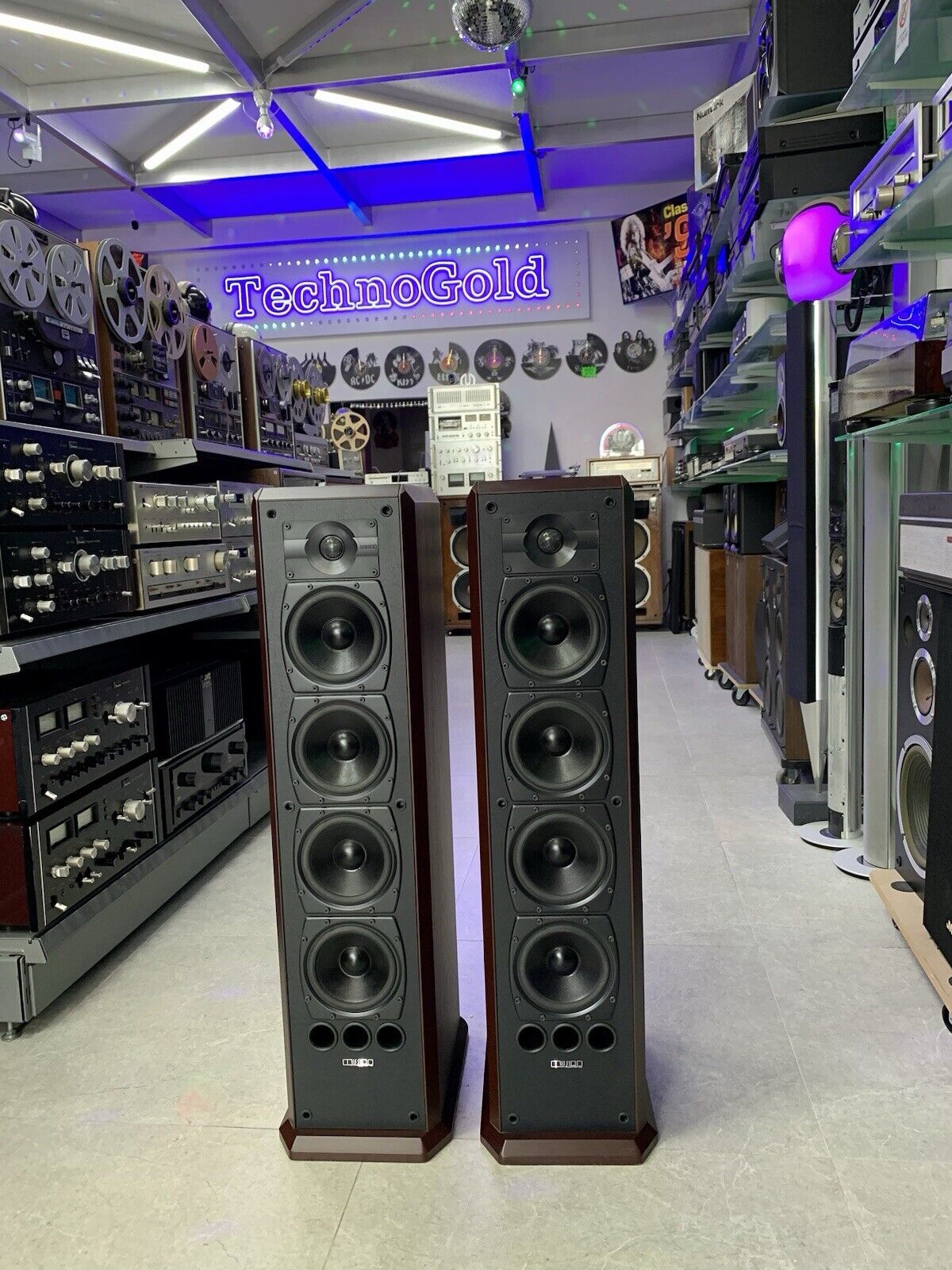 MISSION 753 Speakers 2Way Sealed 5 Drivers 150 Watts RMS High End WORK Good Look