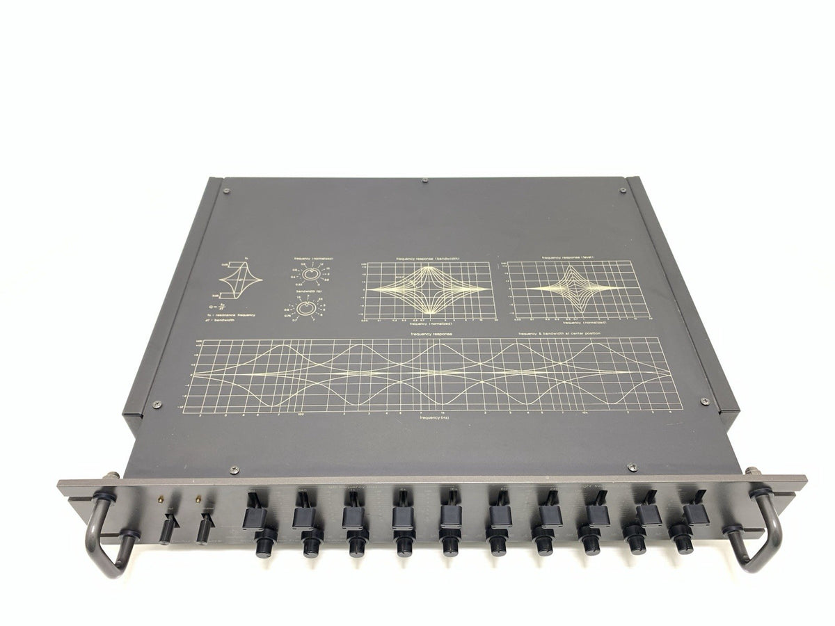 TECHNICS SH 9010E Stereo Parametric Equalizer 5 Bands Vintage Work Good Look