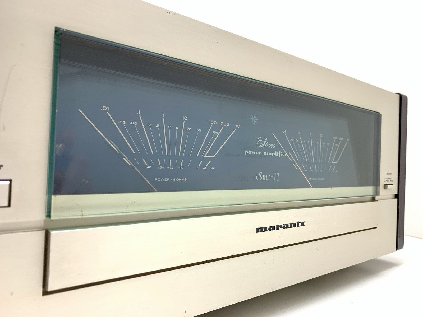 MARANTZ SM 11 Stereo Power Amplifier Vintage 1984 Hi End 200+200 W RMS Good Look