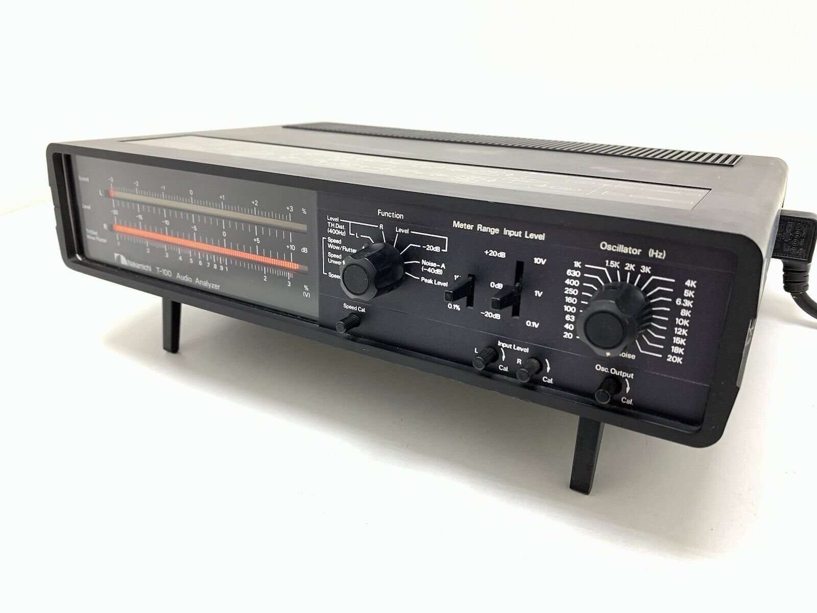 NAKAMICHI T 100 Professional Stereo AUDIO ANALYSER Vintage 1981 WORK Good Look