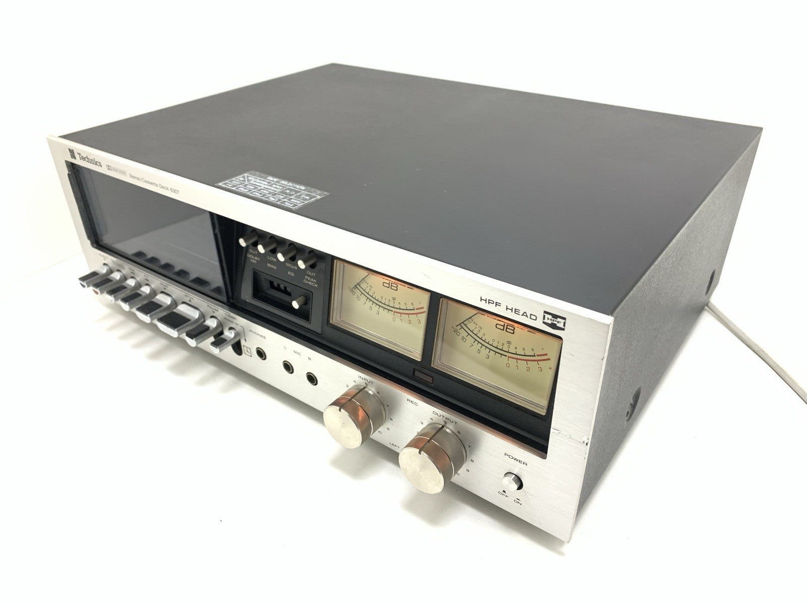 TECHNICS RS 630T Stereo Cassette Tape Deck 2 Head Vintage 1978 Work Good Look