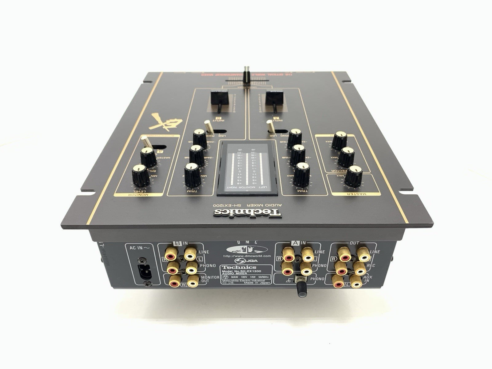 TECHNICS SH-EX1200 Professional DJ Audio Mixer Working Vintage