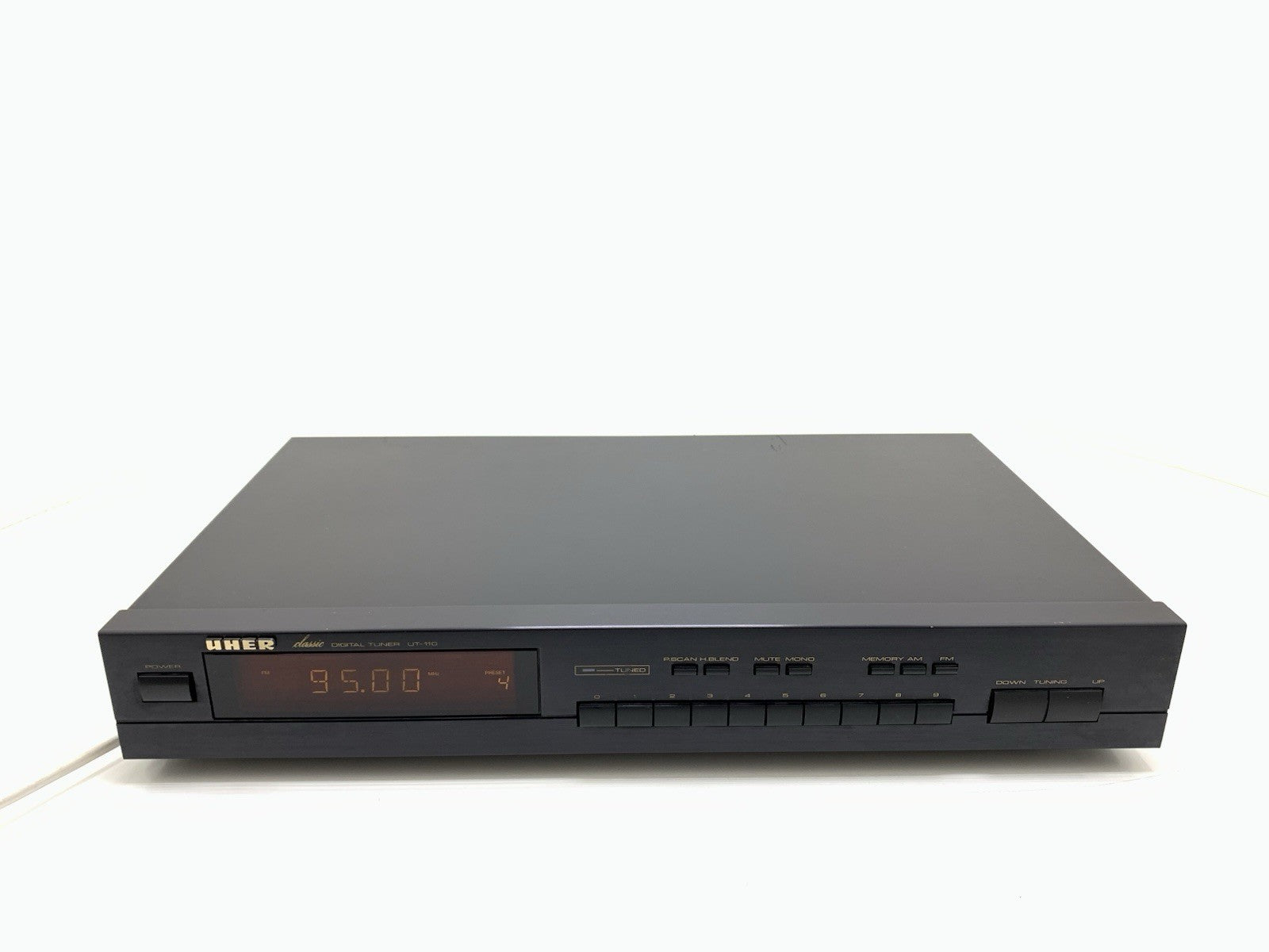 UHER UT 110 AM/FM Stereo CLASSIC Digital Tuner HiEnd Vintage 1992 WORK Good Look