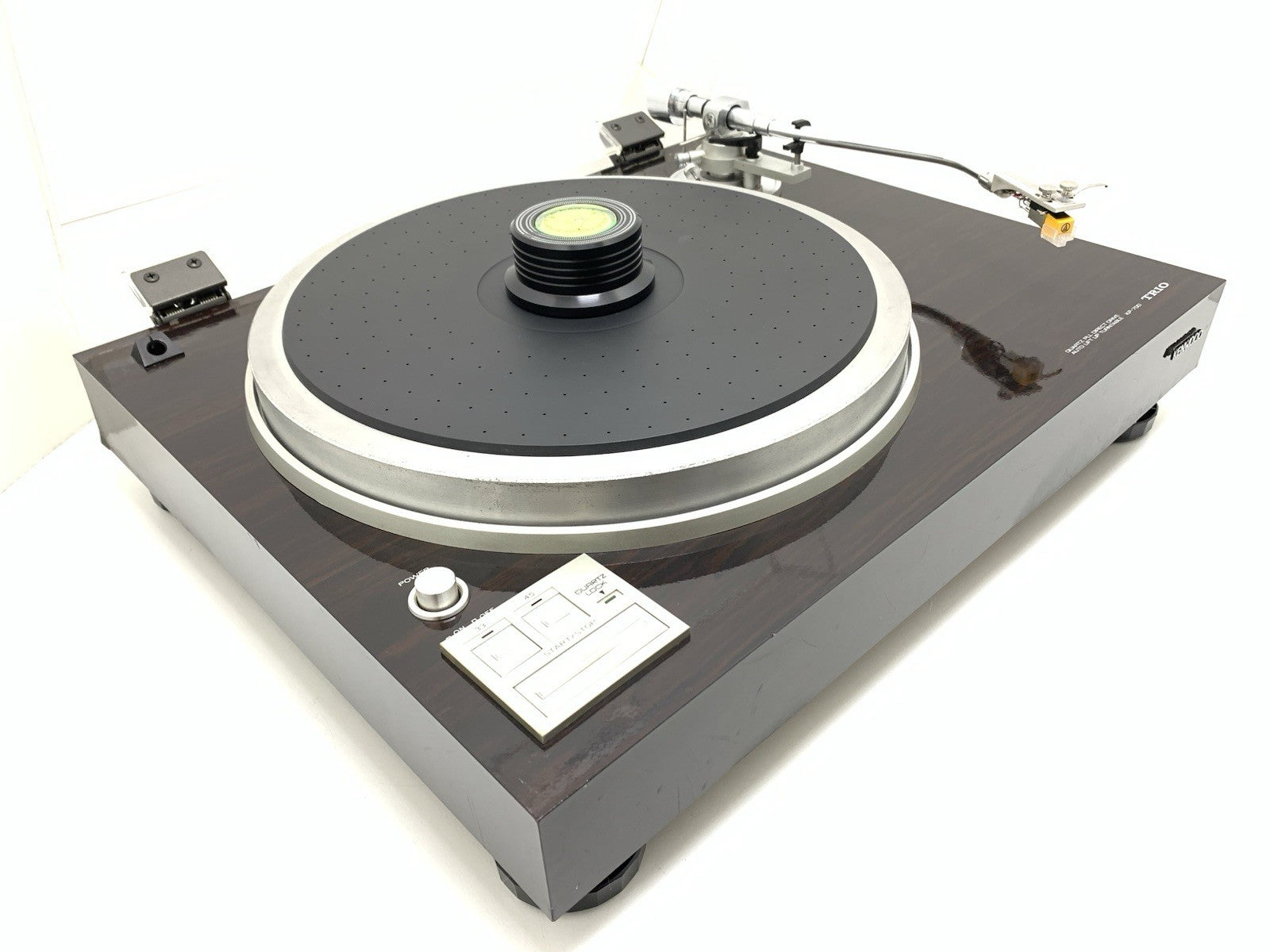 TRIO KENWOOD KP 700 Turntable Direct Drive Auto Lift UP Hi End Vintage Good Look