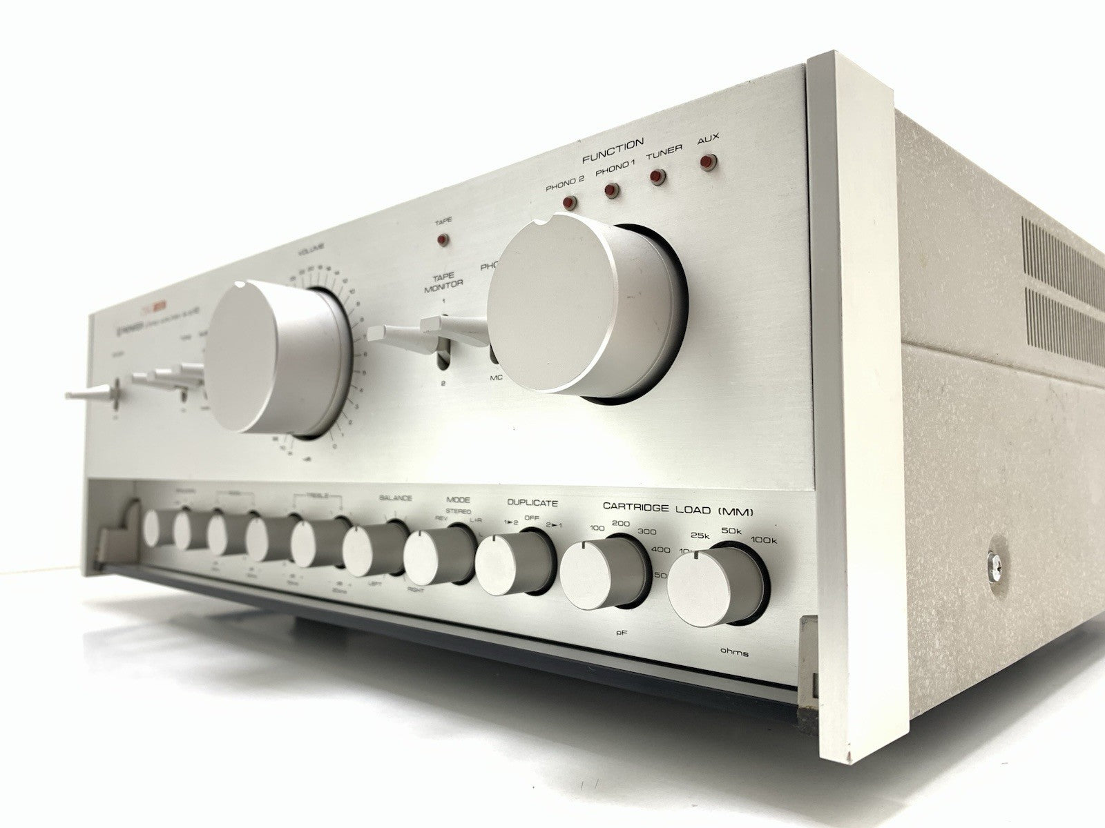 PIONEER A 0012/ A 27 Stereo Amplifier 120+120 W RMS Vintage 1978 WORK Good Look