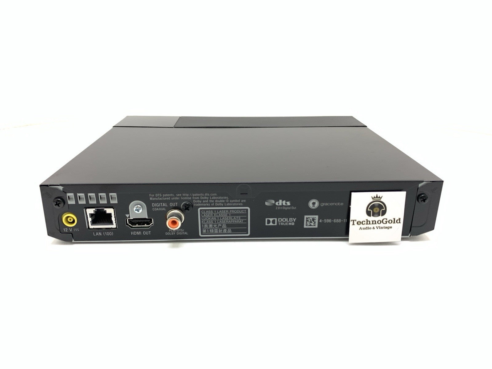 SONY BDP-S3700 Blu-Ray 4K CD DVD Disc Player +REMOTE Multi Region WORK Good Look