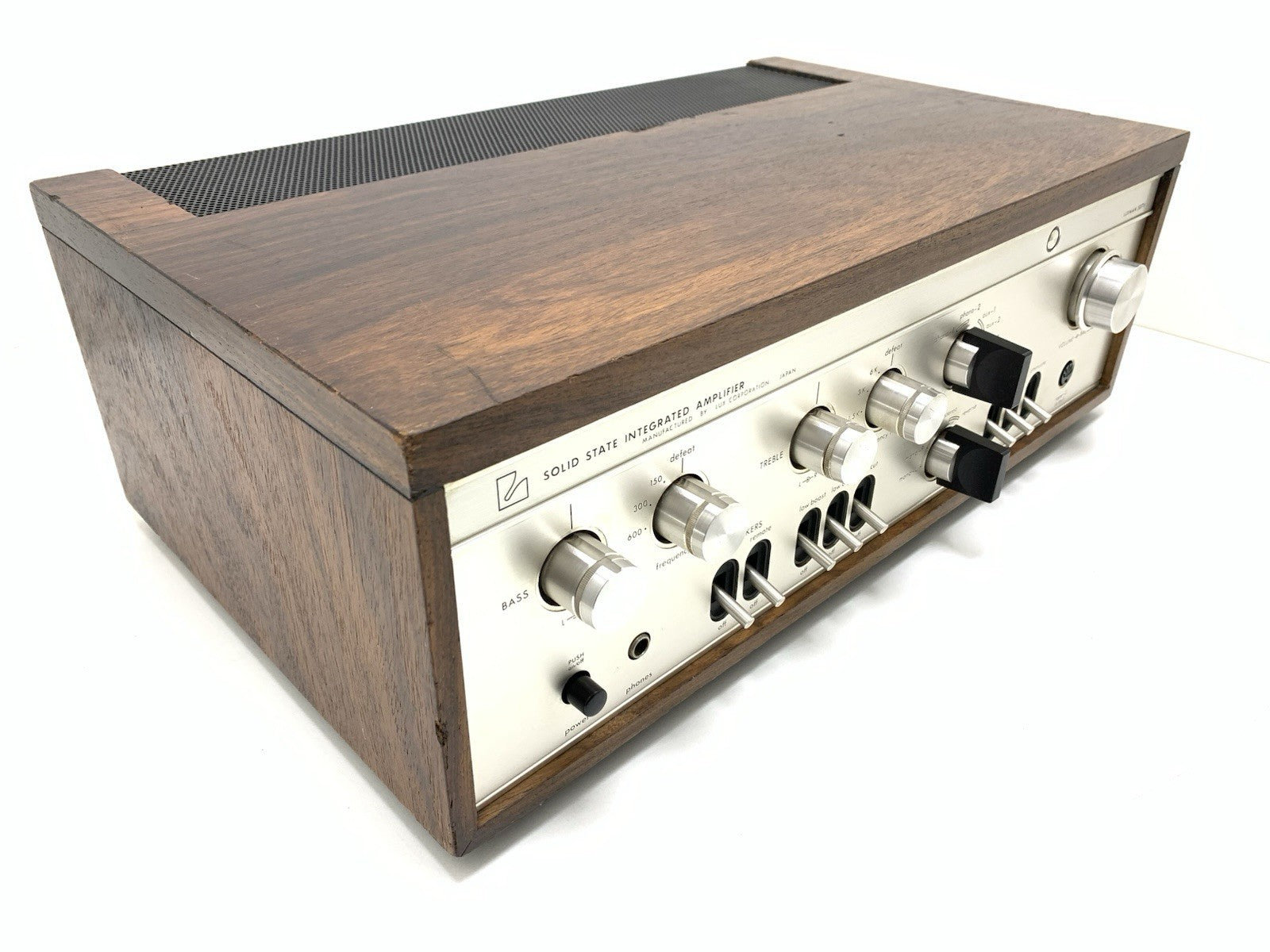 LUXMAN SQ 507X Integrated Stereo Amplifier 2X 50W RMS Vintage 1970 Work GoodLook