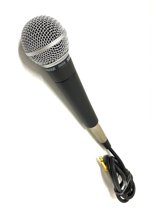 SHURE SM58 Cardioid Dynamic Microphone + XLR Cable Vintage Original From Japan