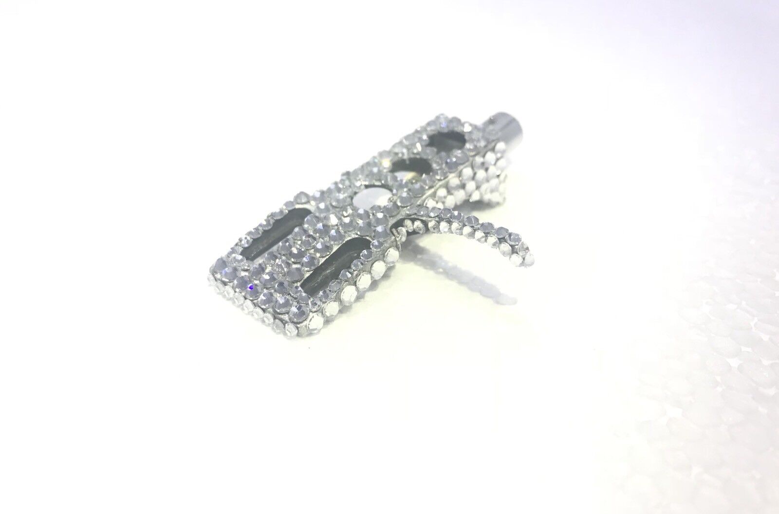 Technics Original Headshell with SWAROVSKI SL 1200/1210 MK2/MK5/M3G/M5G LTD GLD