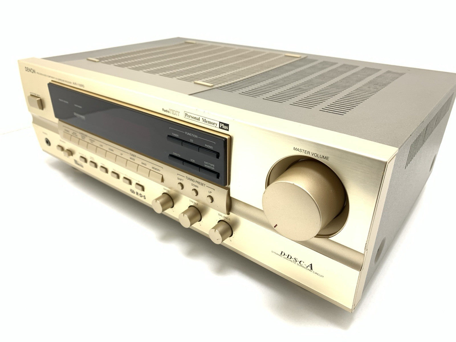 DENON AVR 1100 RD Digital 5.1 AV Surround Receiver 5 X 55 Watts RMS Vintage WORK