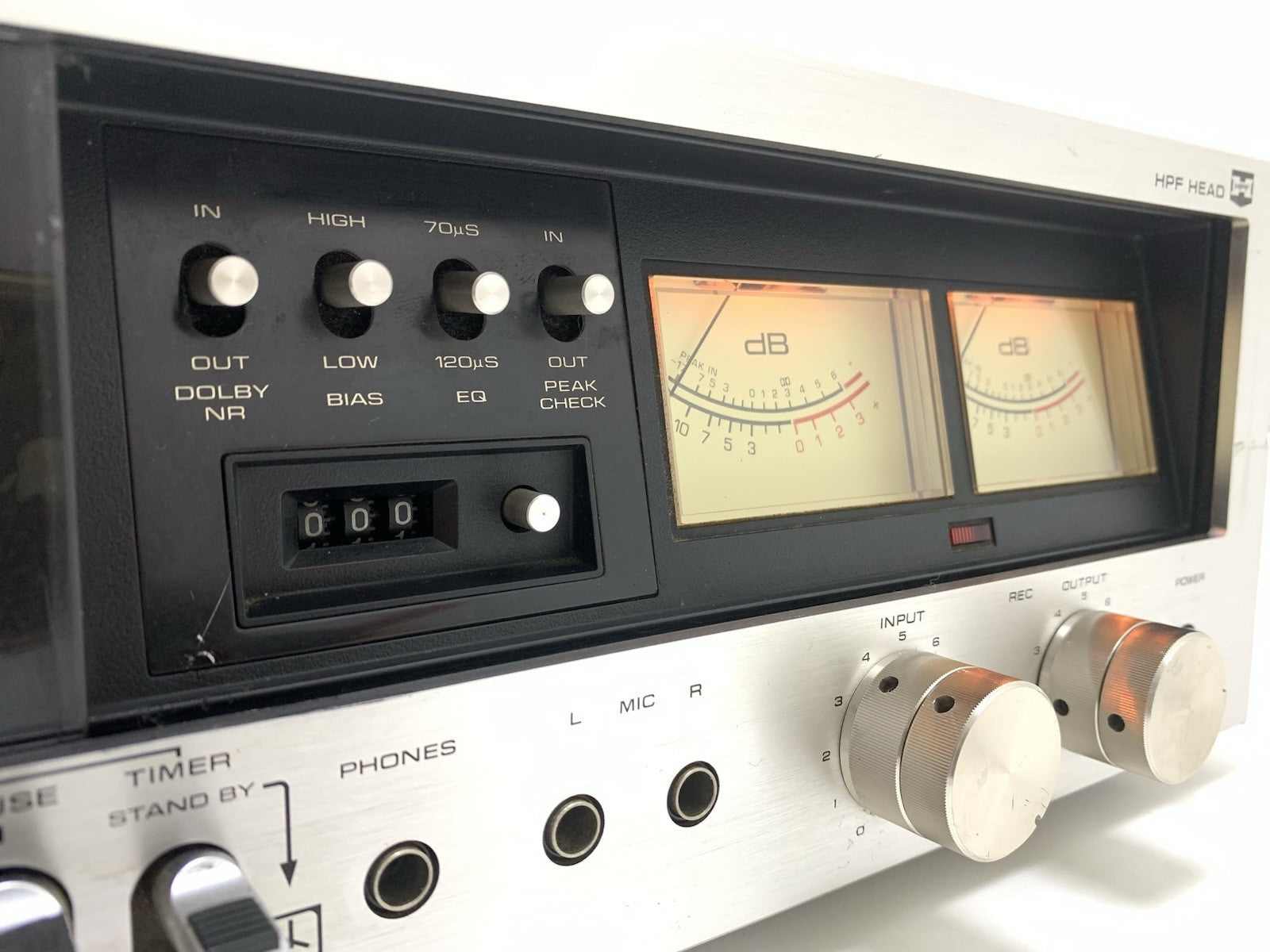 TECHNICS RS 630T Stereo Cassette Tape Deck 2 Head Vintage 1978 Work Good Look