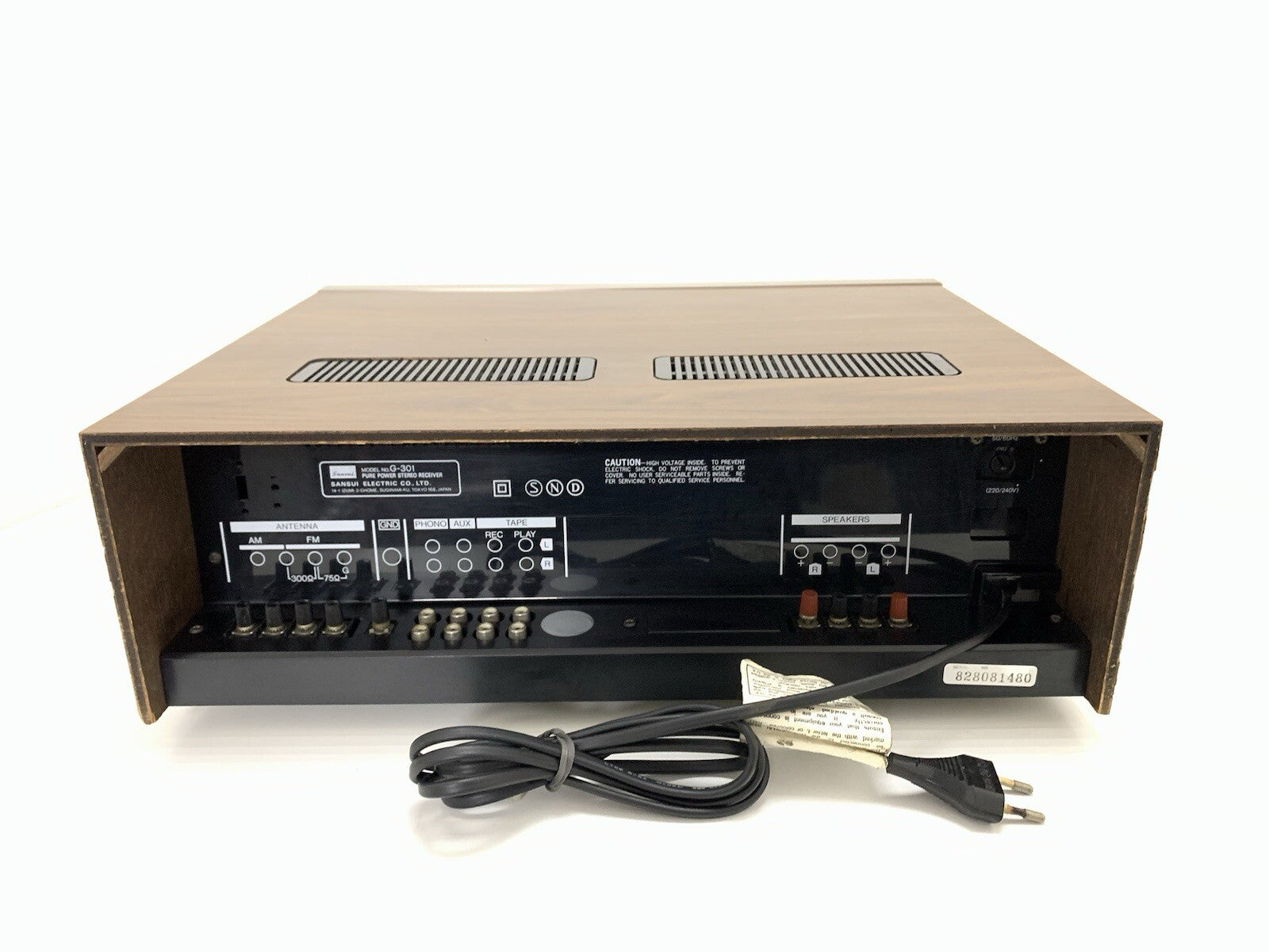 Sansui G 301/G-3000 Stereo Receiver 26+26Watts RMS Vintage 1978 Work Good Look