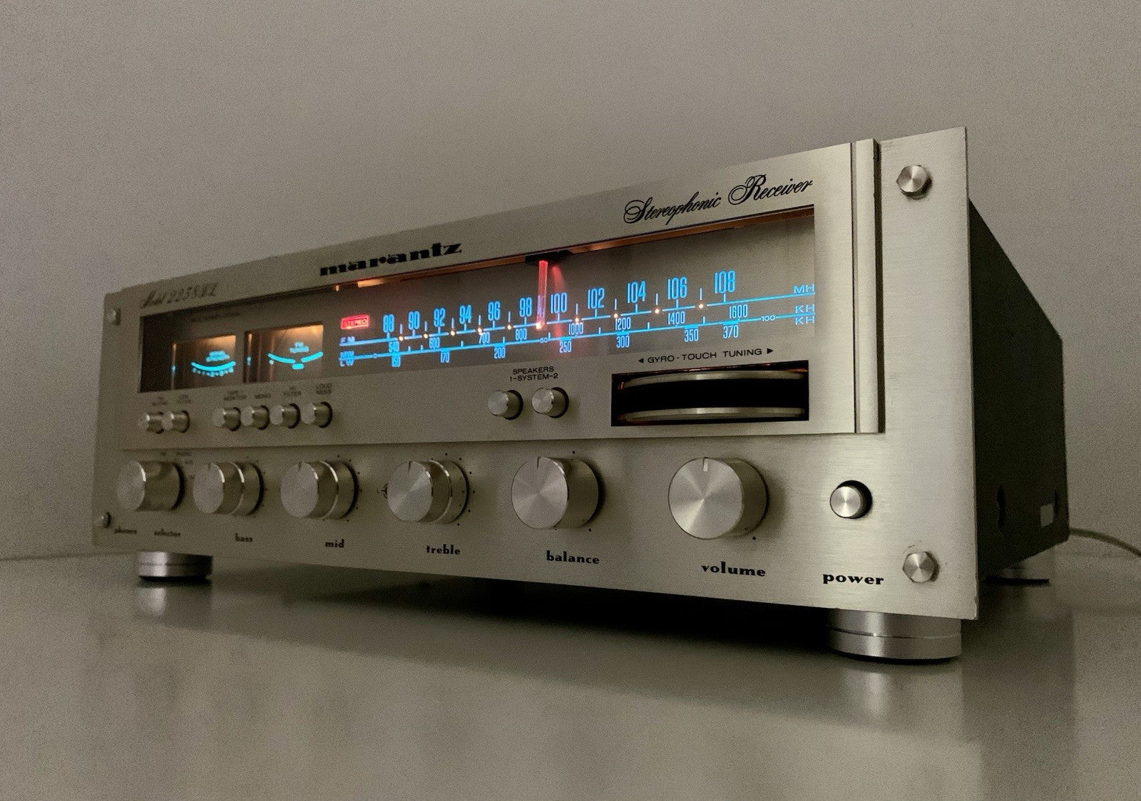 MARANTZ 2238BL Stereo Receiver 2X 42 Watts RMS Vintage 1977 RARE WORK Good Look