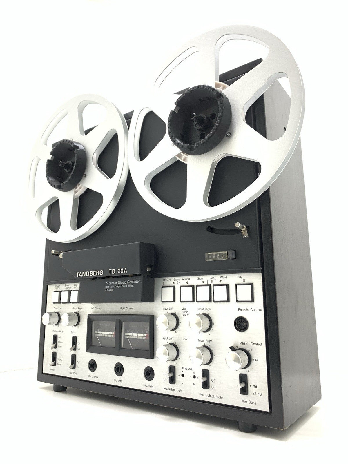 TANDBERG TD 20A Open  Reel 4 Track 10" Tape Vintage 1978 Original WORK Good Look