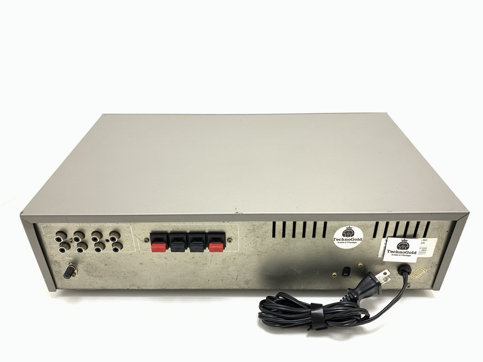 TEAC CA 50 Stereo System Cassette Deck Amplifier  Vintage 1980 WORK Good Look