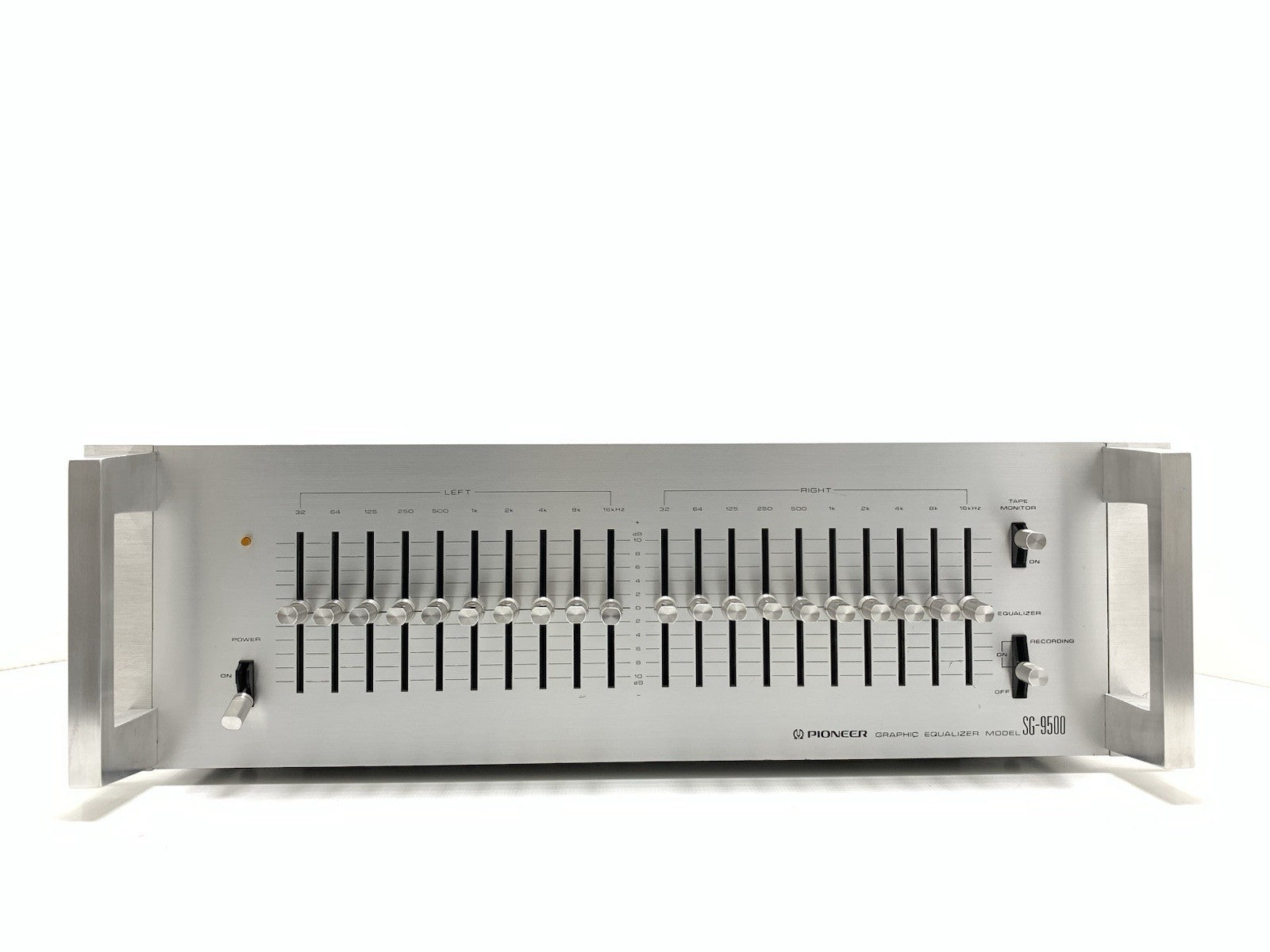 PIONEER SG-9500 RACK Graphic Equalizer SPEC Vintage 1976 HiEnd Working Good Look