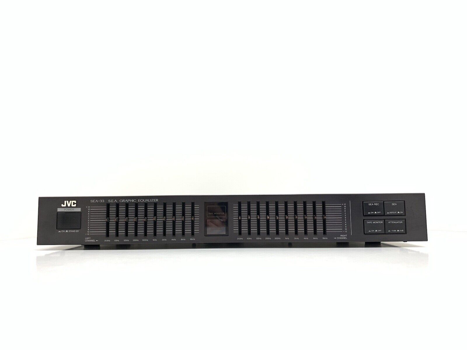 JVC SEA 33 Stereo Graphic Equalizer Vintage 1983 Hi Fi WORK Good Look