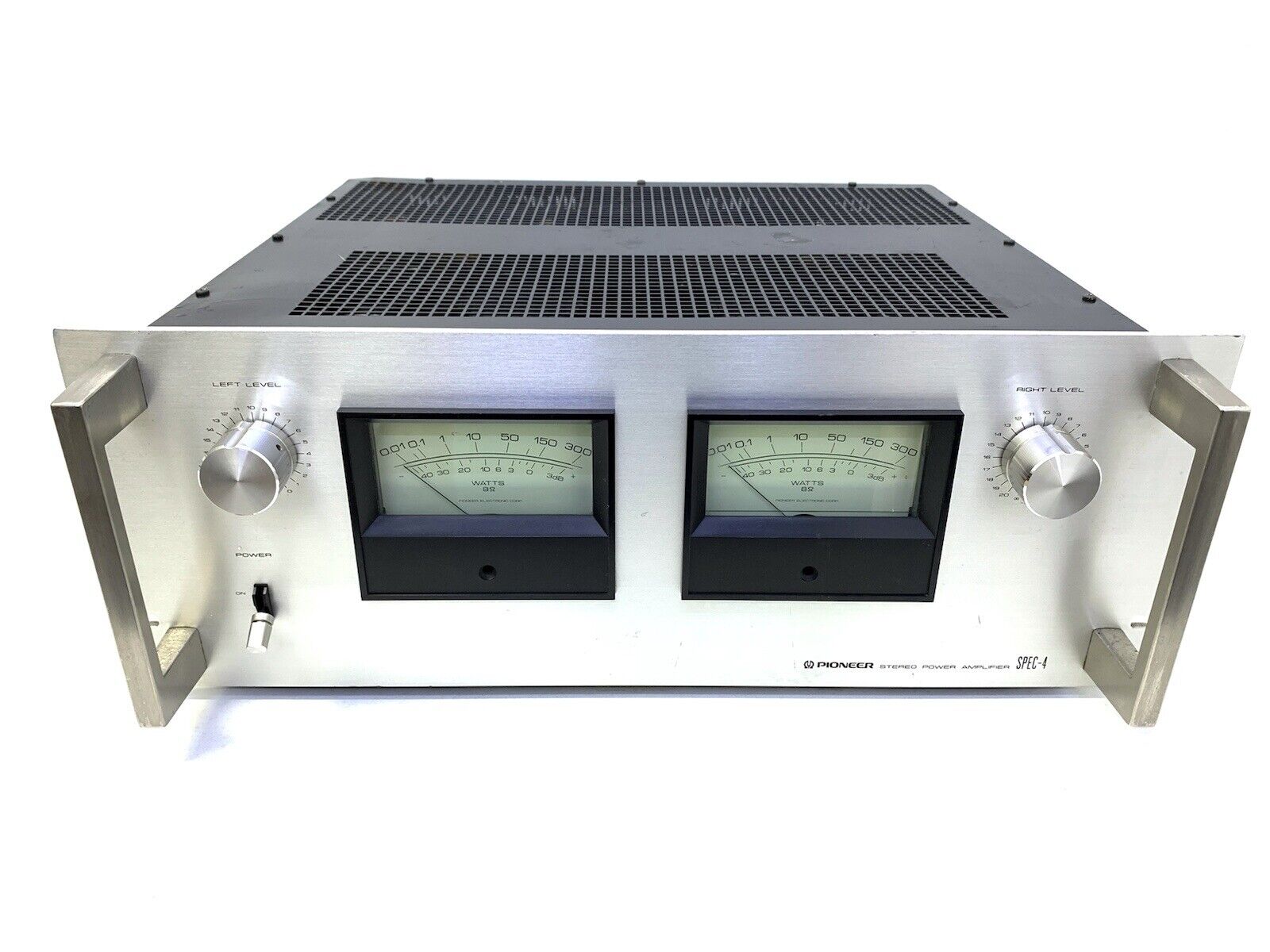 PIONEER SPEC 4 Stereo Power Amplifier Vintage 1977 Hi End 300Watts RMS Good Look