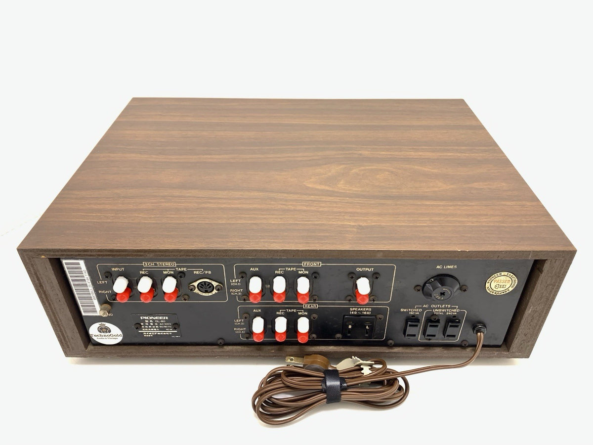 PIONEER QL 600 /QL-60 Quadralizer Amplifier 4 Channel Decoder Vintage 1972 WORK