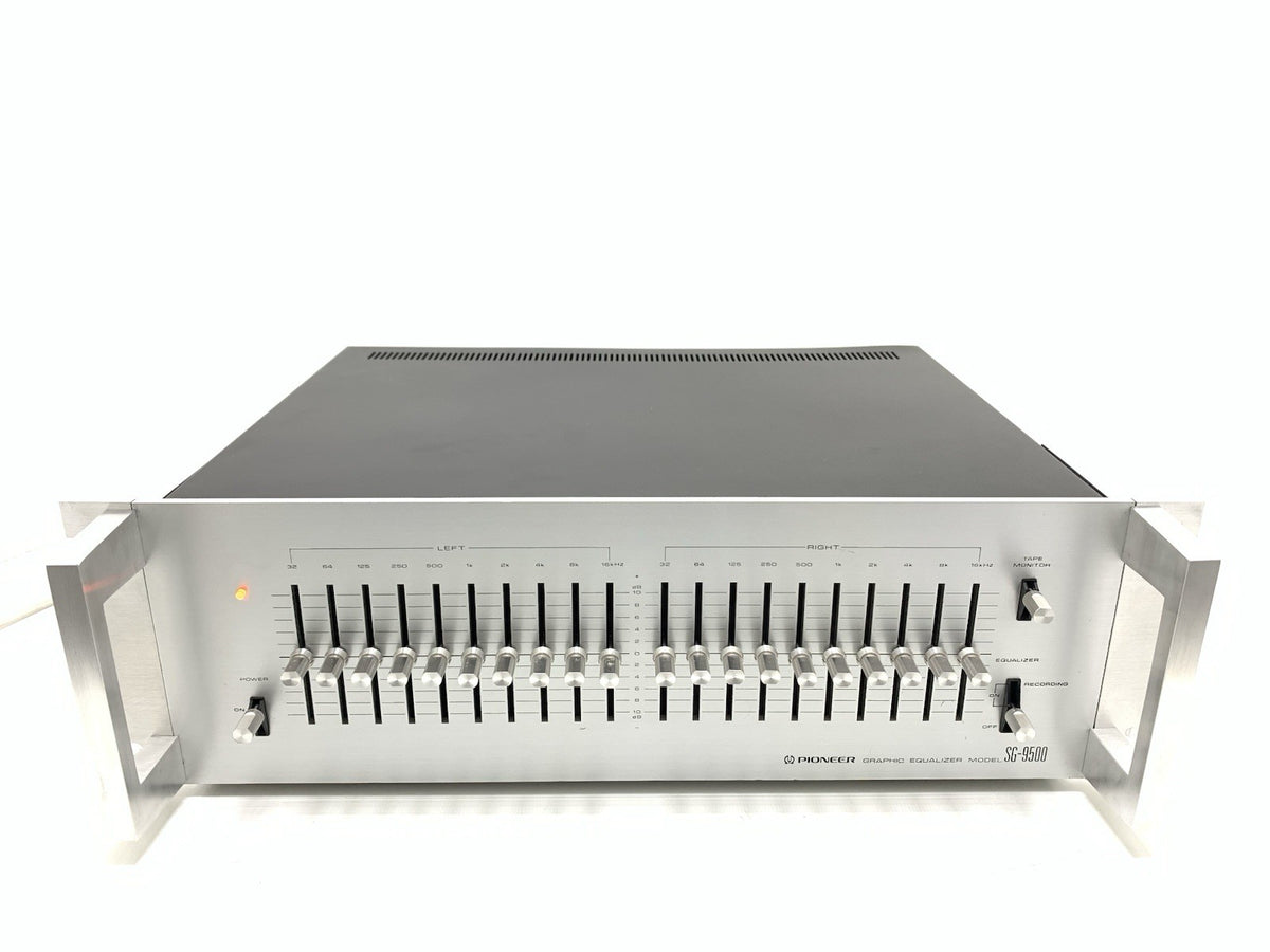 Intequalizzatore Rack PIONEER SG-9500 RACK Equalizzatore Grafico SPEC Vintage 1976 Alta Gamm ...