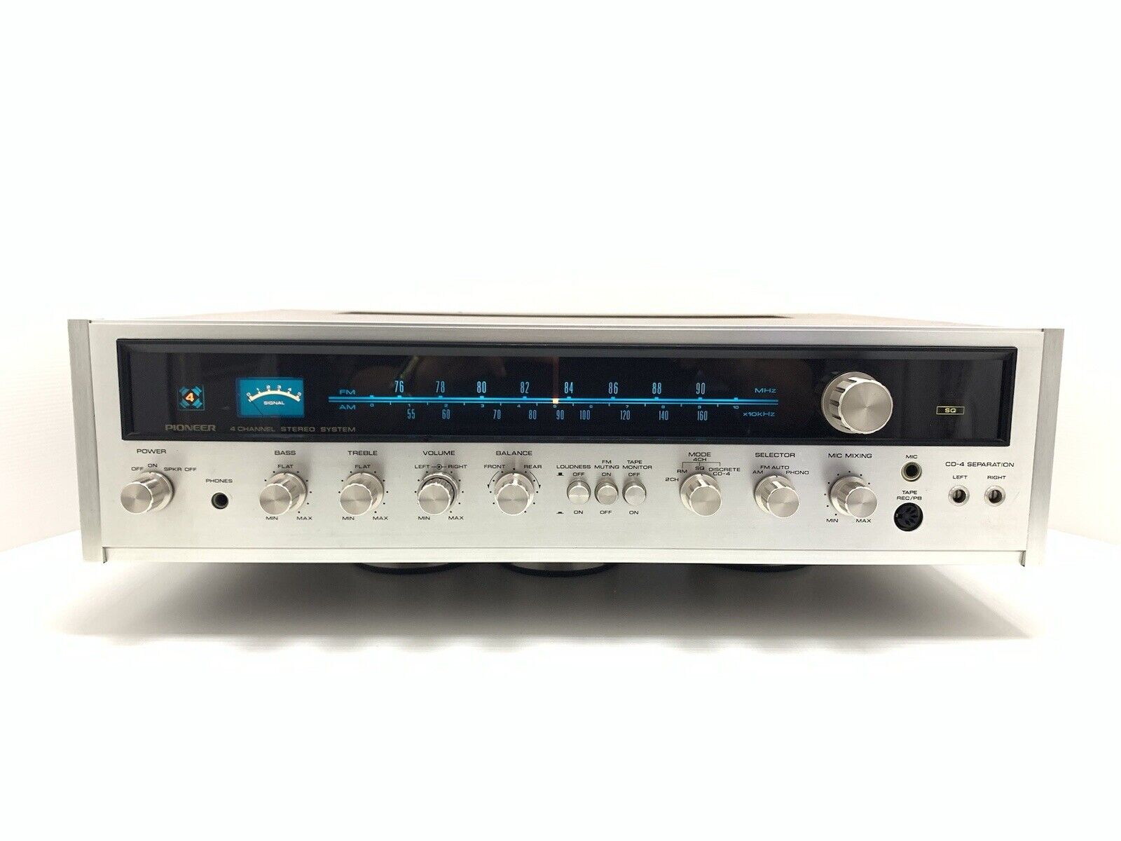 PIONEER 4 Channel Stereo Receiver ED-110 Very RARE Vintage 1973 Work Good Look