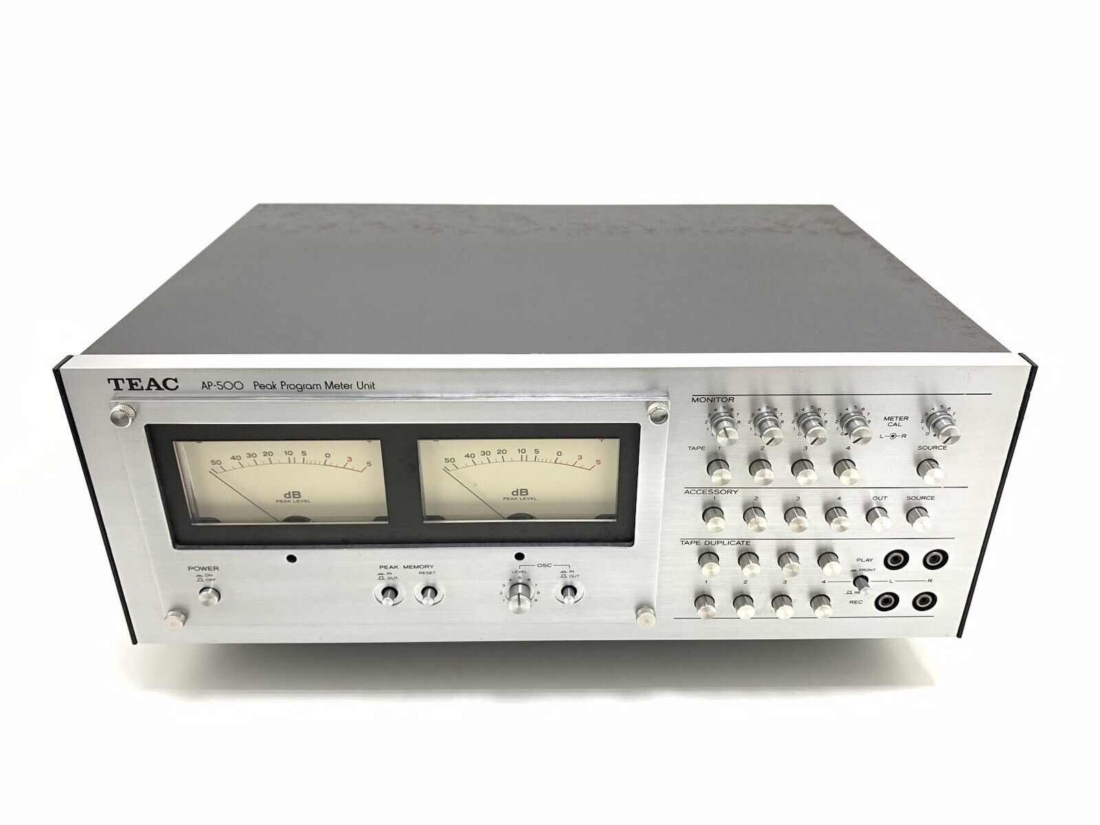 TEAC AP-500 Very RARE Peak Program Meter Unit Vintage 1977 Manual WORK Like New