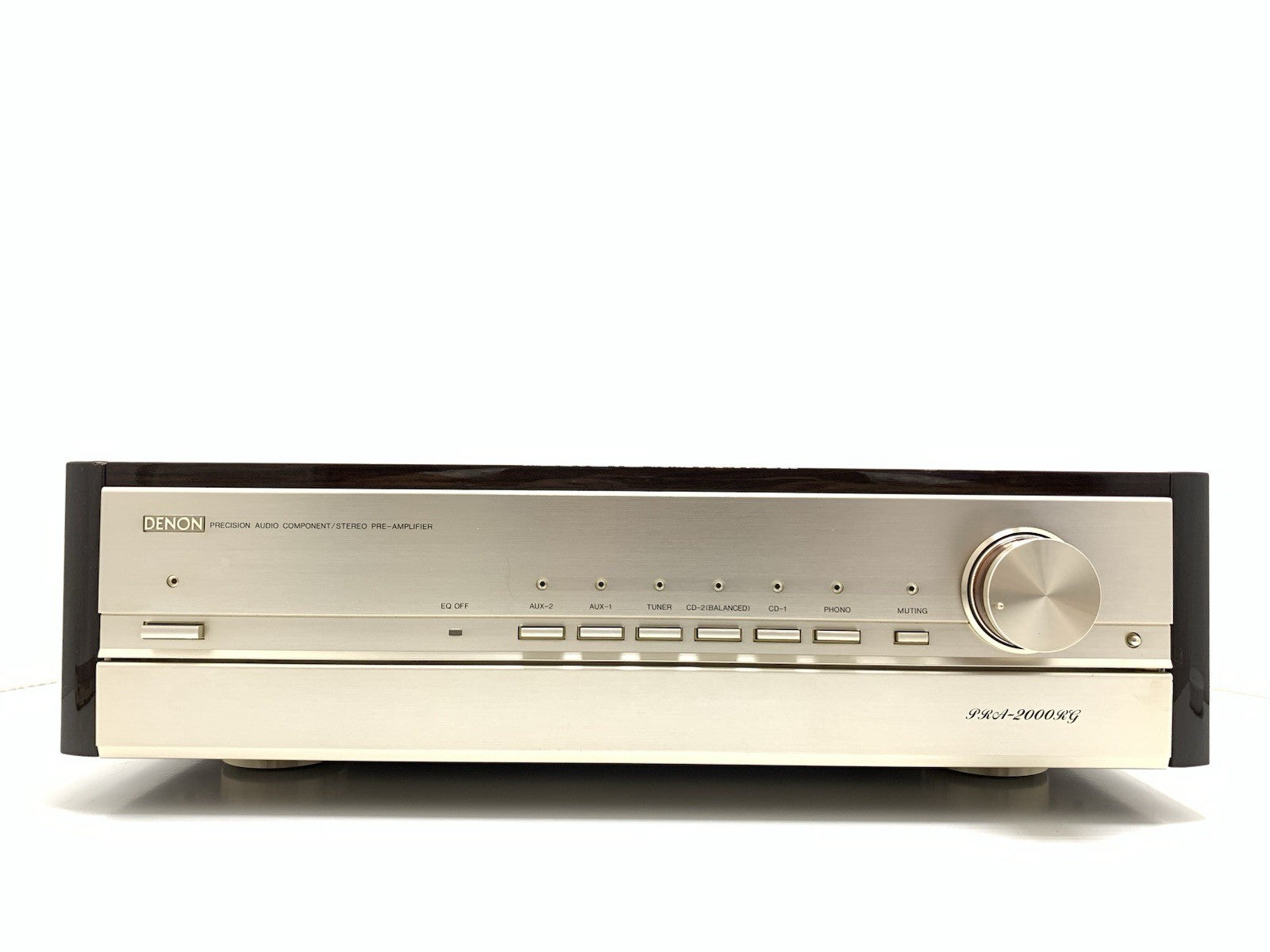 DENON PRA 2000RG Stereo Pre Amplifier Europe Version 220V Hi End WORK Good Look