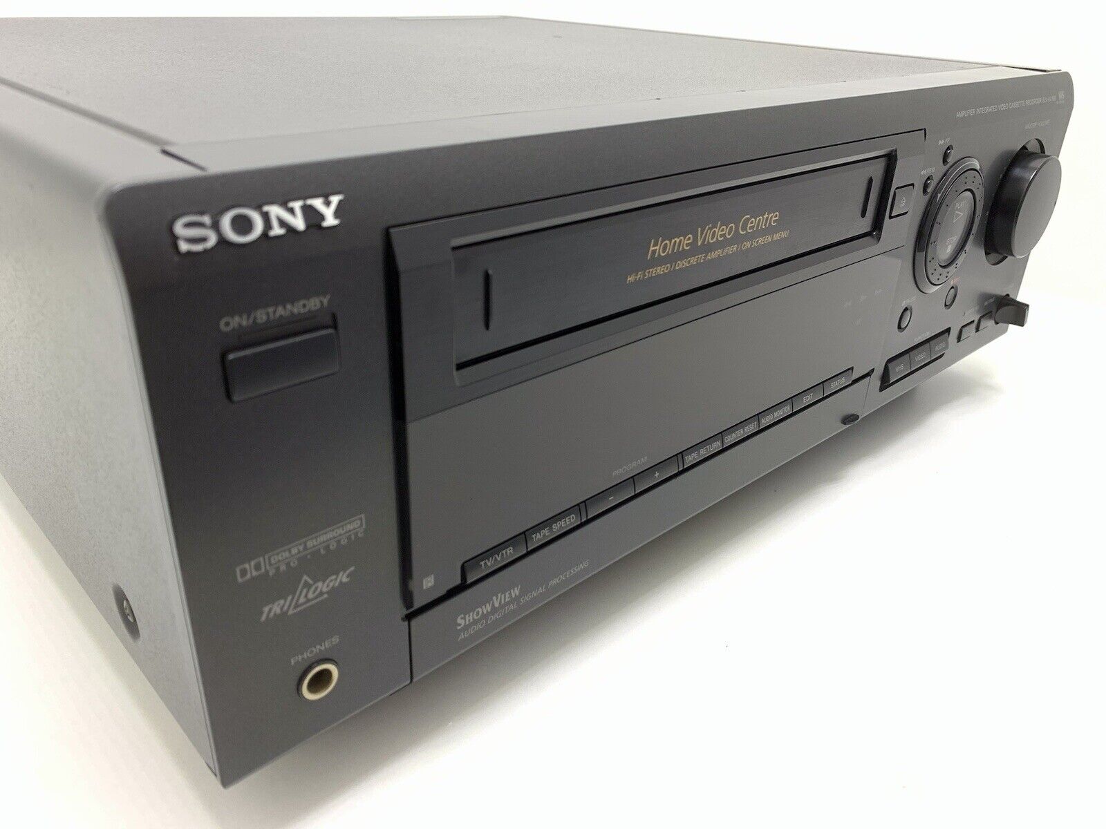 SONY SLV-AV100 Home Audio Video 5.1 Receiver HiFi VHS DOLBY PROLOGIC With Remote