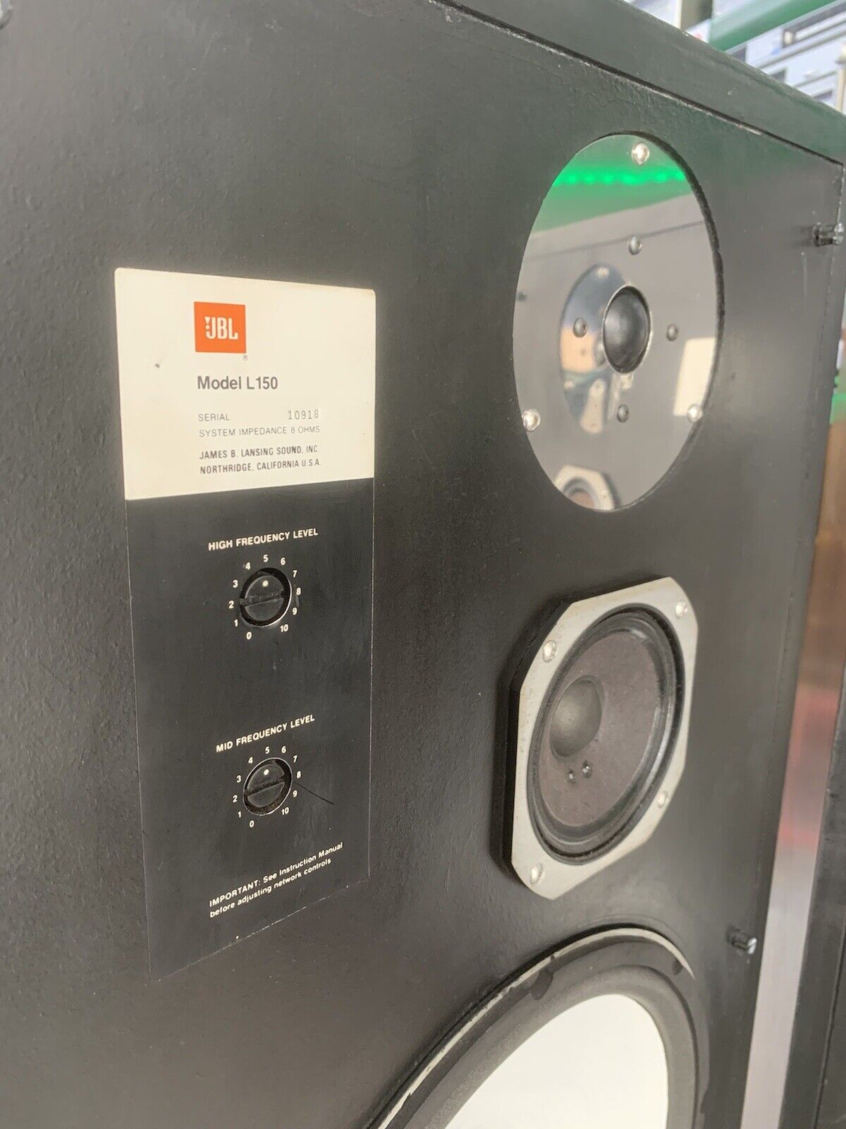 JBL L-150 LEGENDARY Speakers 300 Watts Vintage 1982 Refurbished WORK LIKE NEW