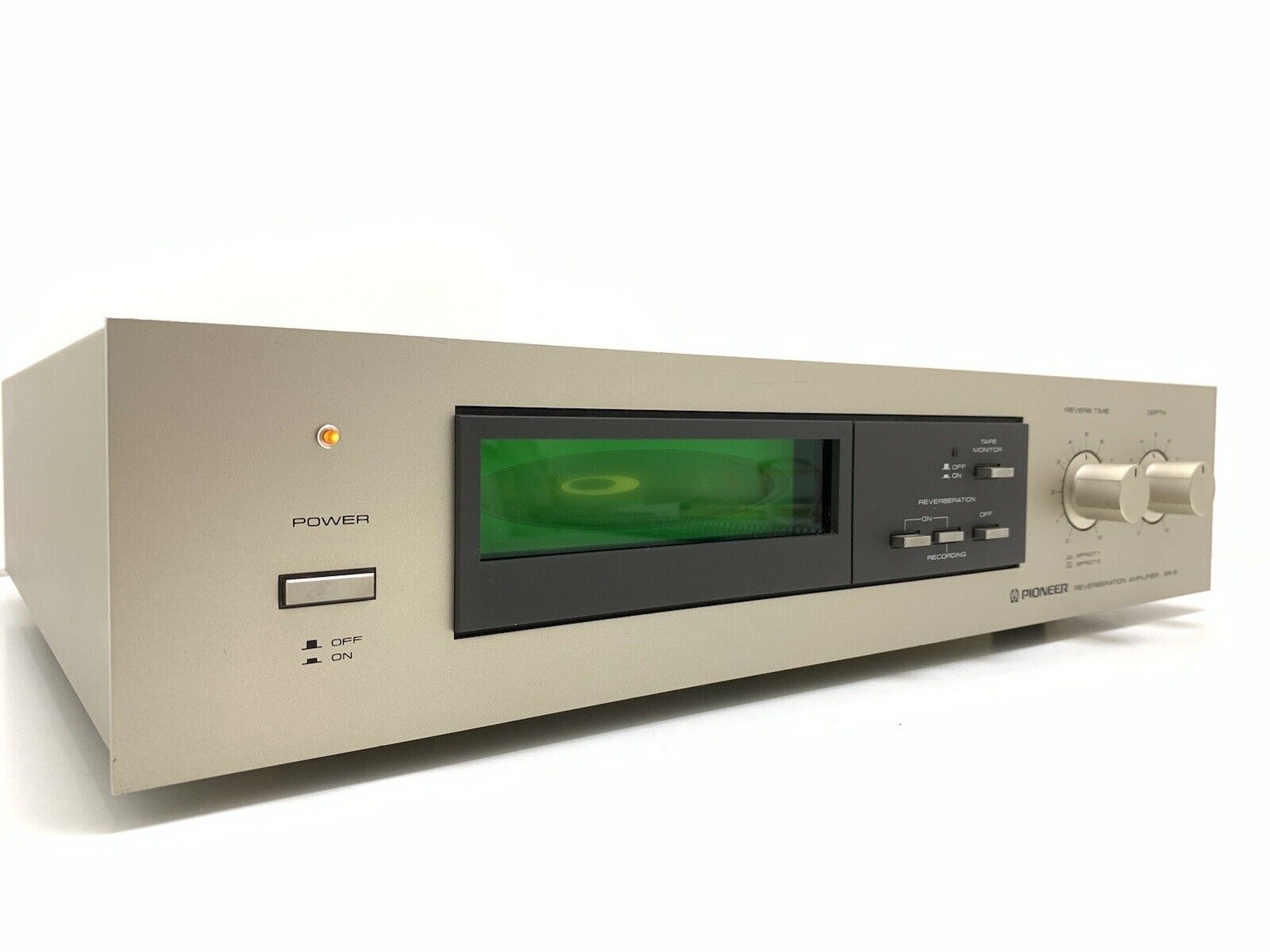 PIONEER Stereo REVERBERATION AMPLIFIER SR-9 Vintage 1982 WORK Perfect Good Look