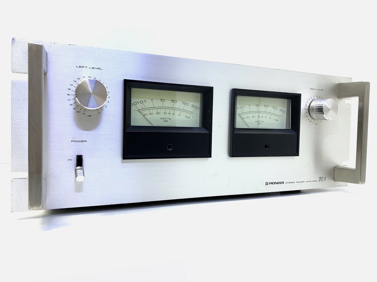 PIONEER SPEC 4 Stereo Power Amplifier Vintage 1977 Hi End 300Watts RMS Good Look