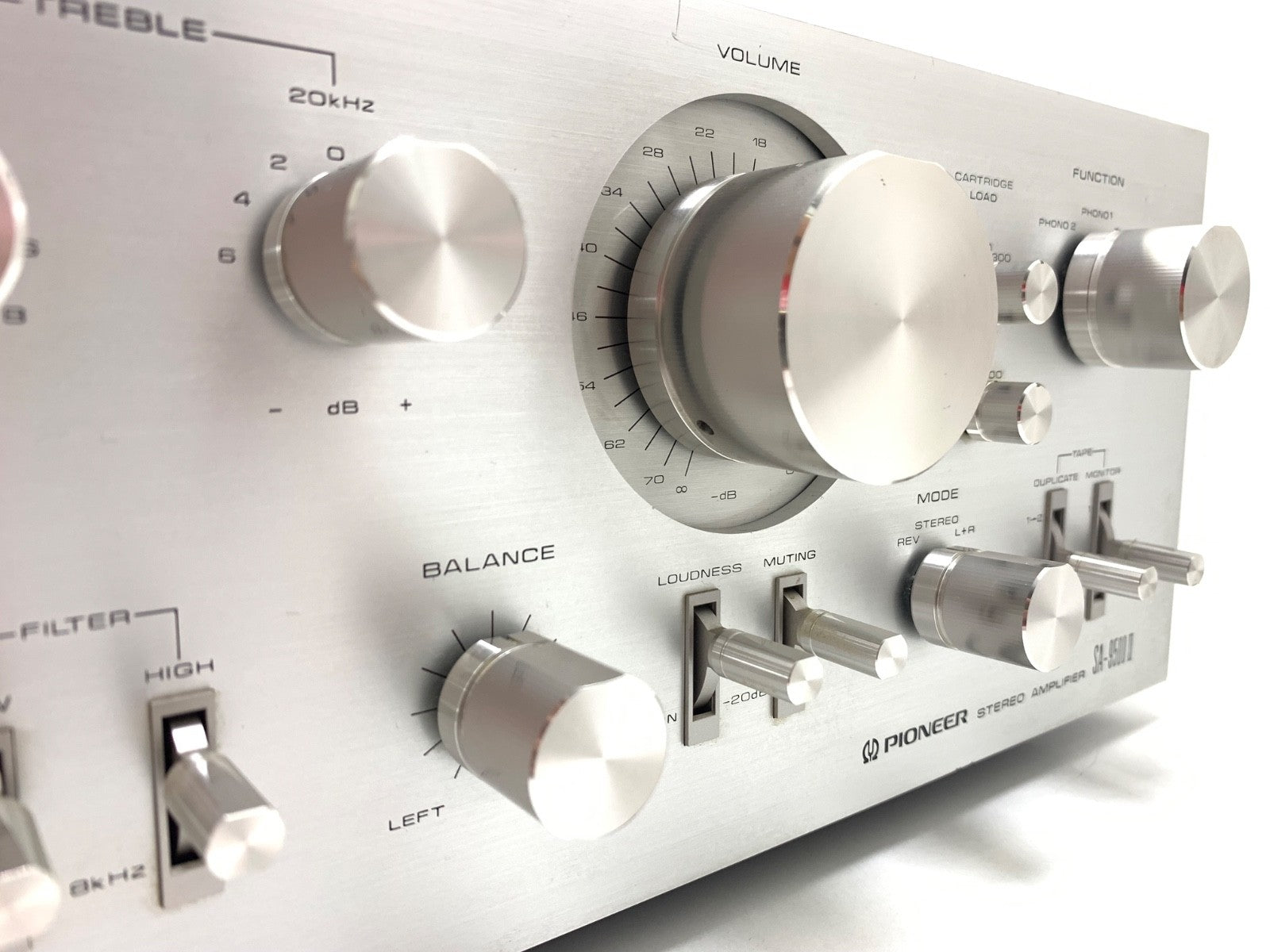 PIONEER SA 9500 II Stereo Amplifier 80+80 Watts RMS Vintage 1976 Work Good Look