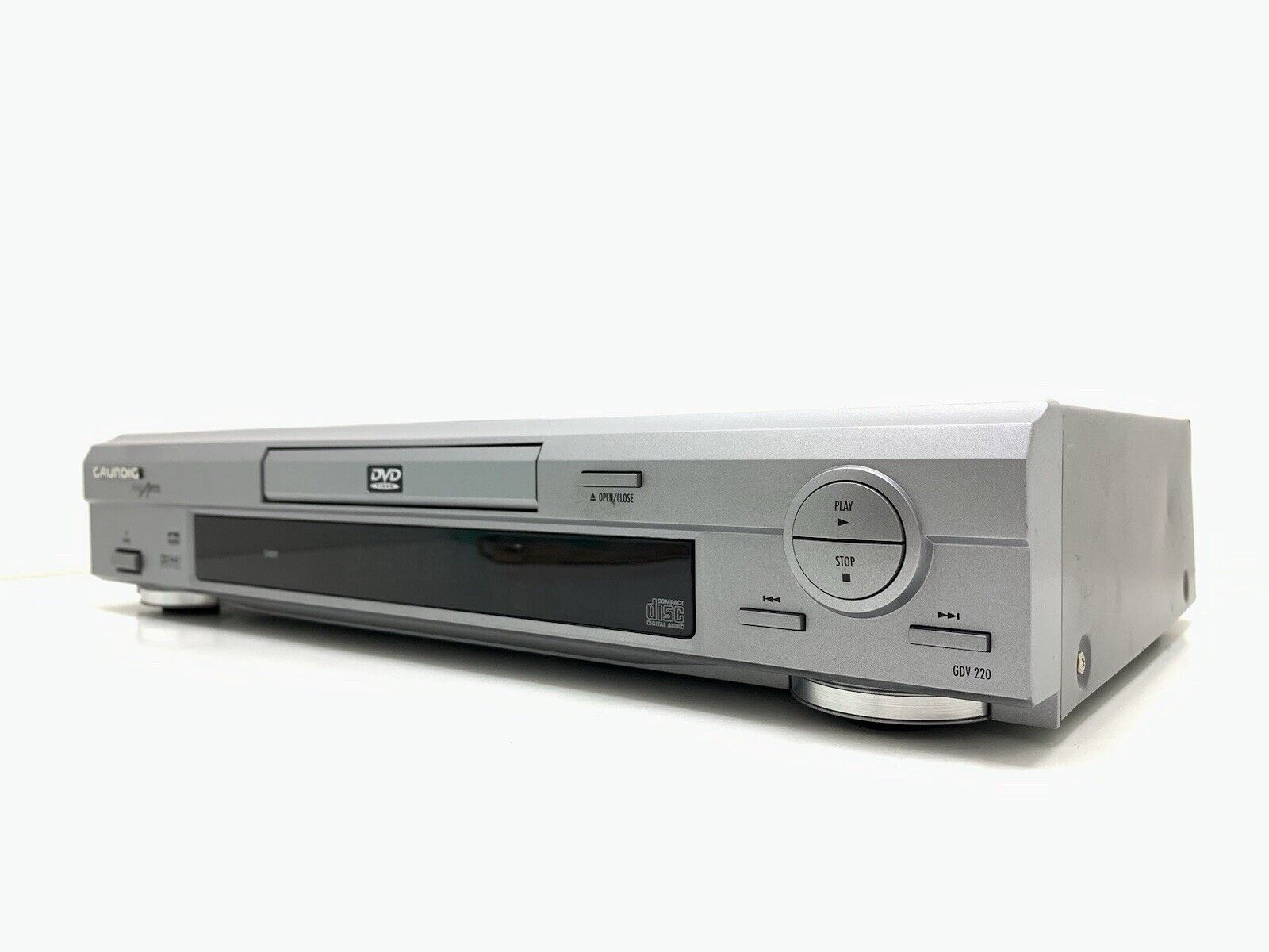 GRUNDIG GDV 220 DVD CD/CD-RW/Video CD/MP3 MULTI REGION Vintage Remote Good Look