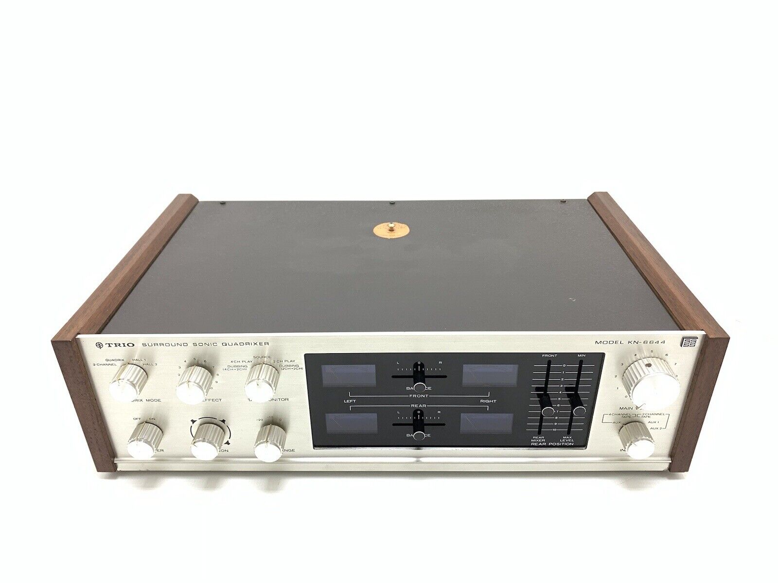 TRIO KENWOOD KN 6644 Quadrixer Pre Amplifier 4 Channel Vintage 1971 WORK GOOD