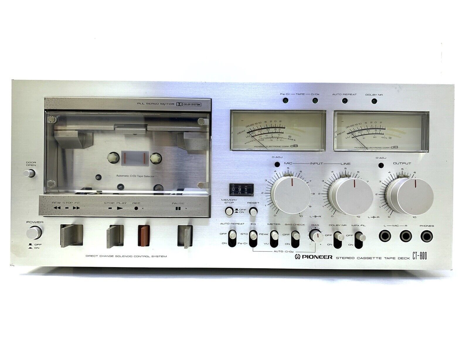 pioneer ct-800 テープデッキ PIONEER CT-800 Rare Japan Market Stereo Tape Deck Vintage