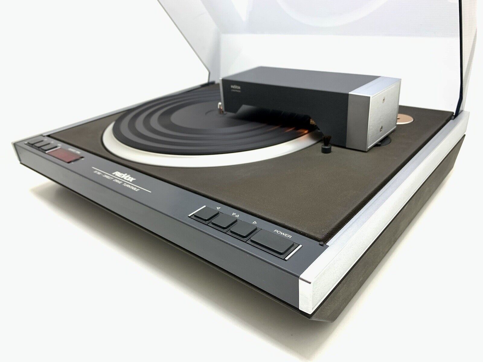 REVOX B 790 Turntable Direct Drive Linear Tracking Vintage Refurbished Good Look