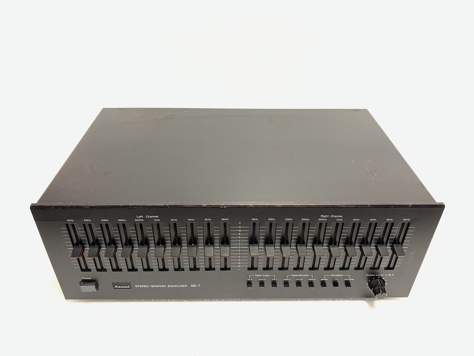 SANSUI SE-7 Stereo Graphic Equalizer  Vintage 1979  Hi Fi WORK PERFECT Good Look