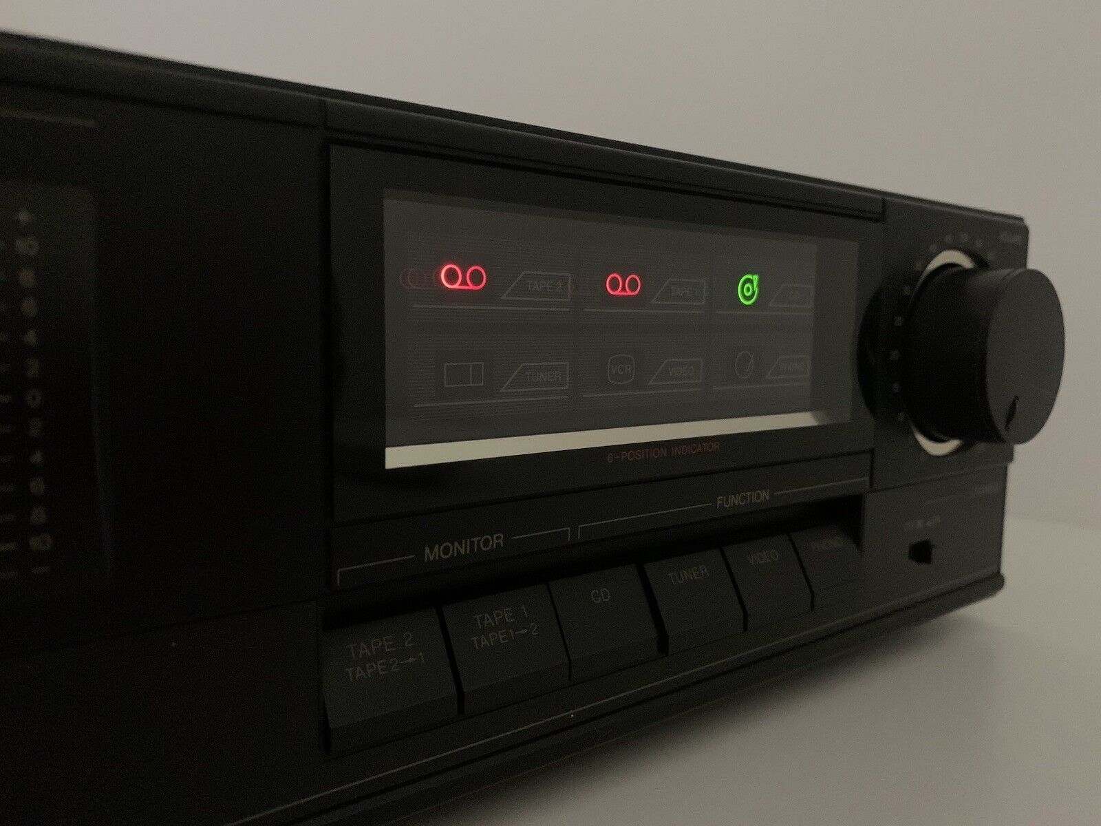 SANYO JA 289 Stereo Integrated Amplifier 25+25 Watts Vintage 1988 WORK Good Look