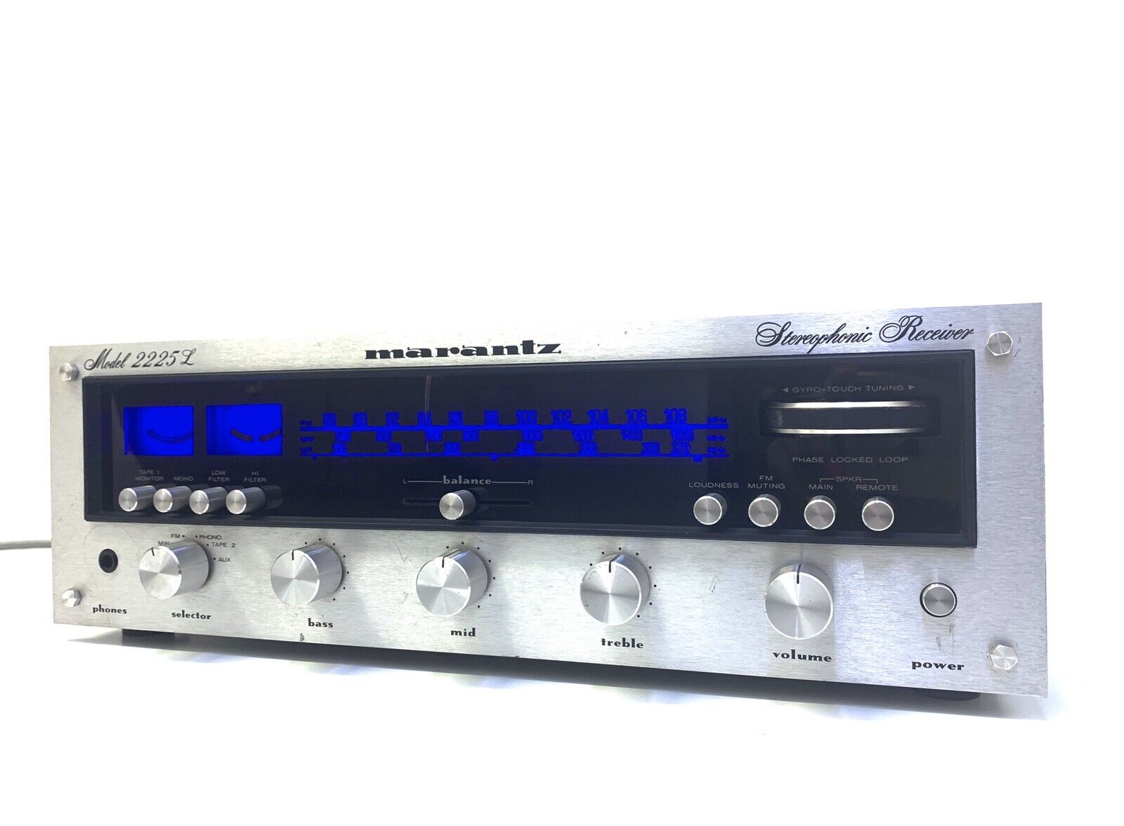 MARANTZ 2225L Stereo Receiver 50Watts RMS Vintage 1976 RARE REFURBISHED GoodLook
