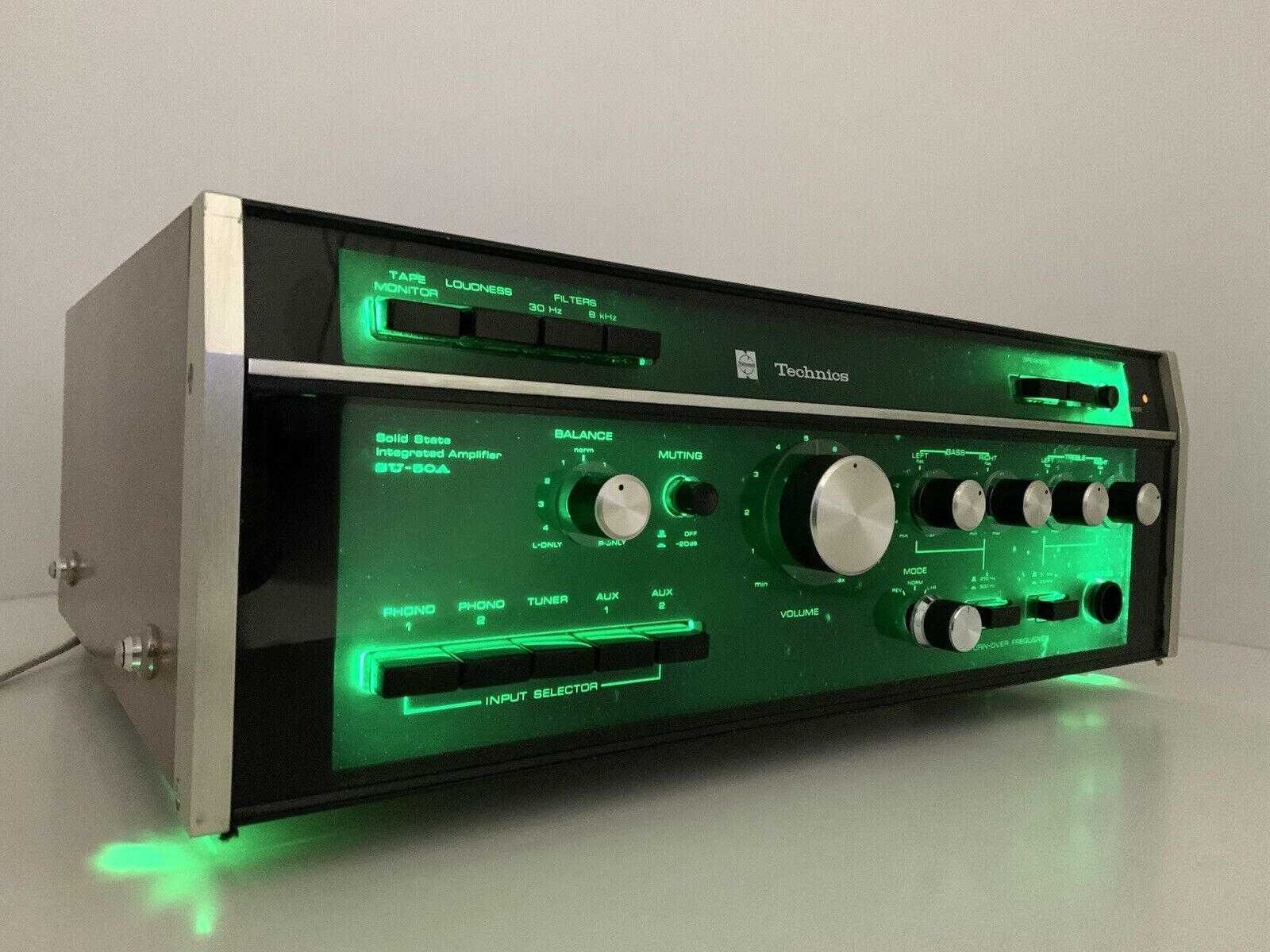 TECHNICS SU 50A Stereo Integrated Solid State Amplifier Vintage 1969 GOOD LOOK