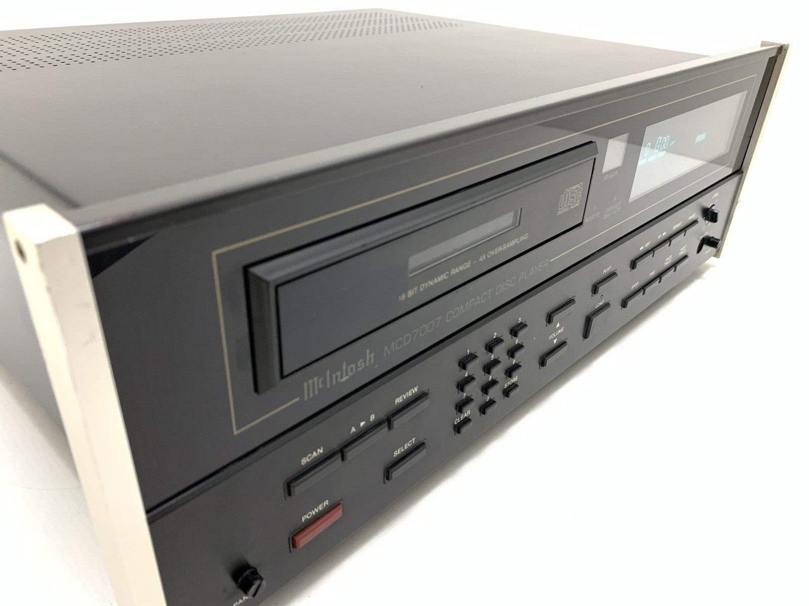 McINTOSH MCD 7007 Compact Disc CD Player High End Vintage 1988 WORK Good Look