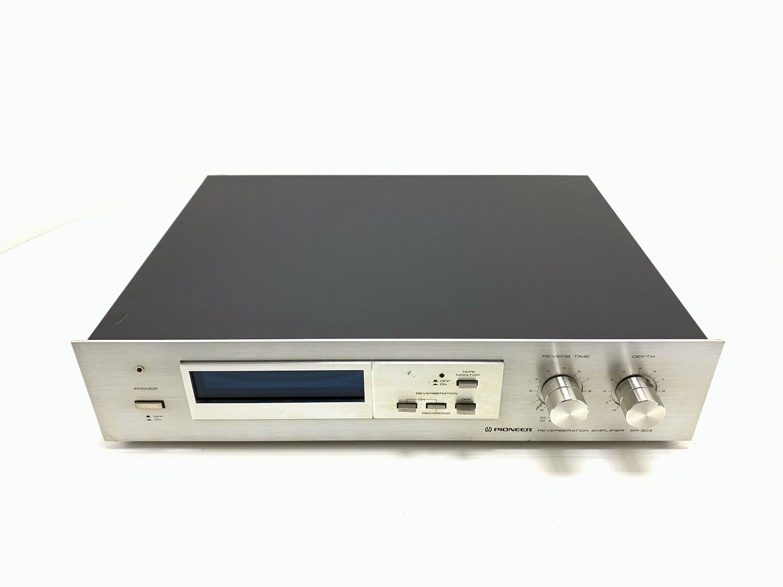 PIONEER Stereo REVERBERATION AMPLIFIER SR-303 Vintage 1980 Work PERFECT GoodLook