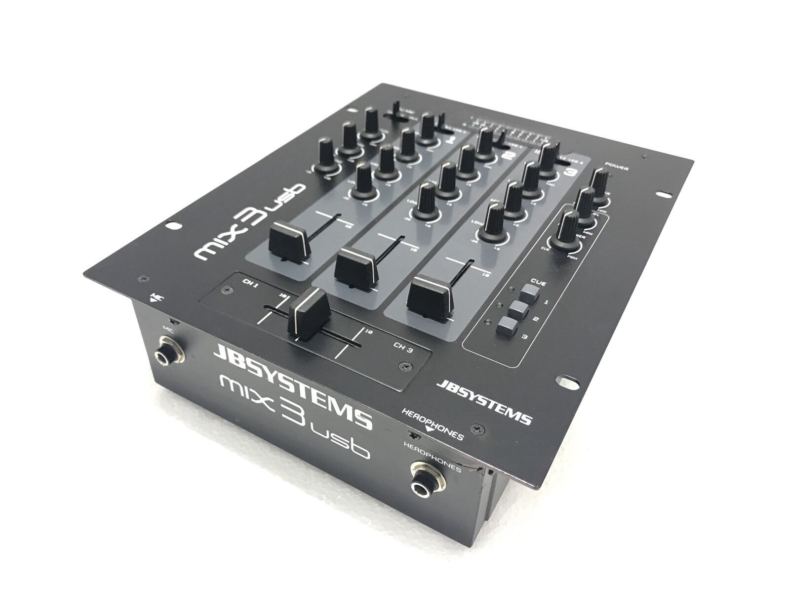 JB Systems MIX 3 USB - Controlador de DJ 3 Channel Working 100% Good Look