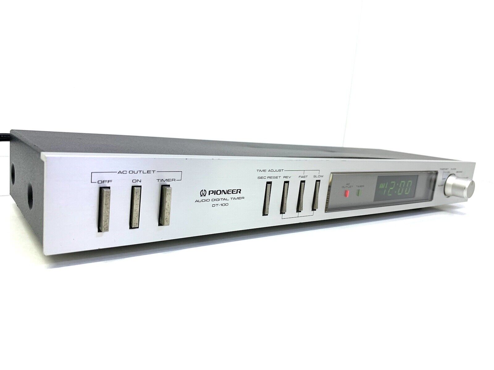 PIONEER DT-100 Audio Digital Timer RARE JAPAN Vintage Refurbished WORK 220Volt