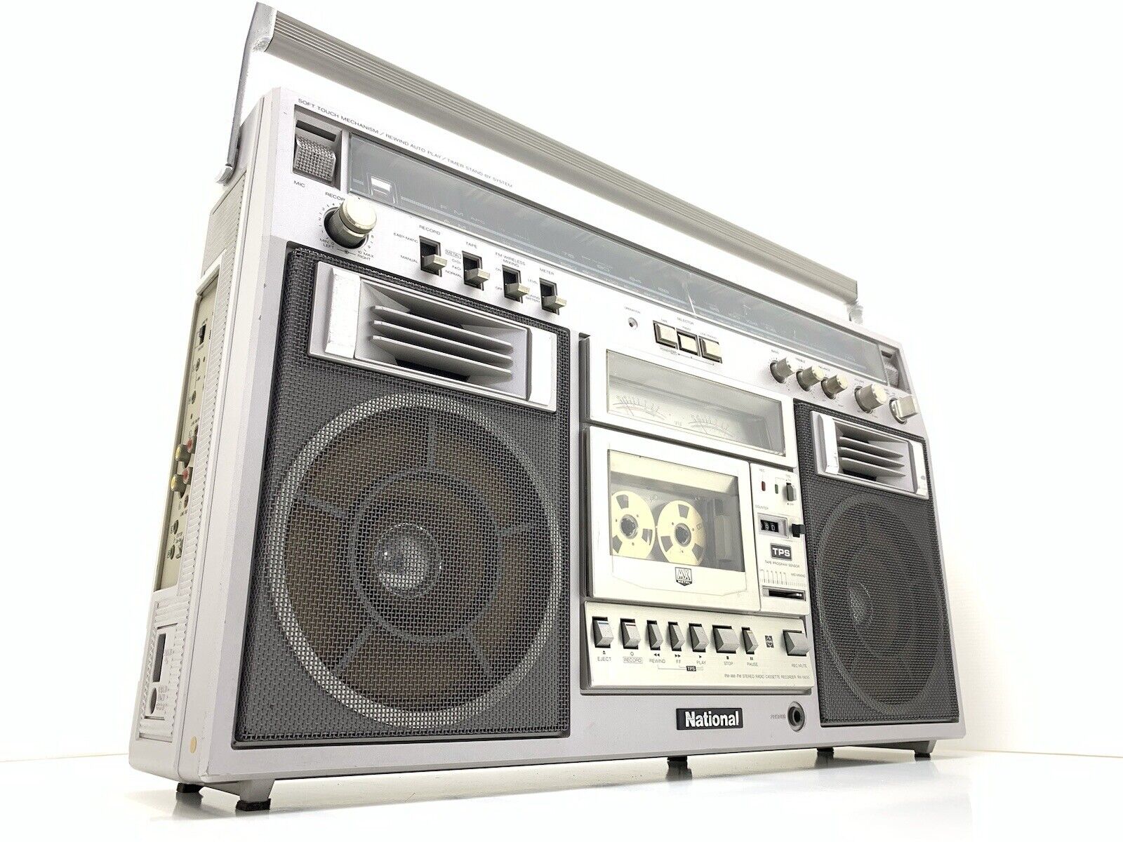 NATIONAL PANASONIC RX-5600 BOOMBOX STEREO Radio Cassette Vintage Work Good Look