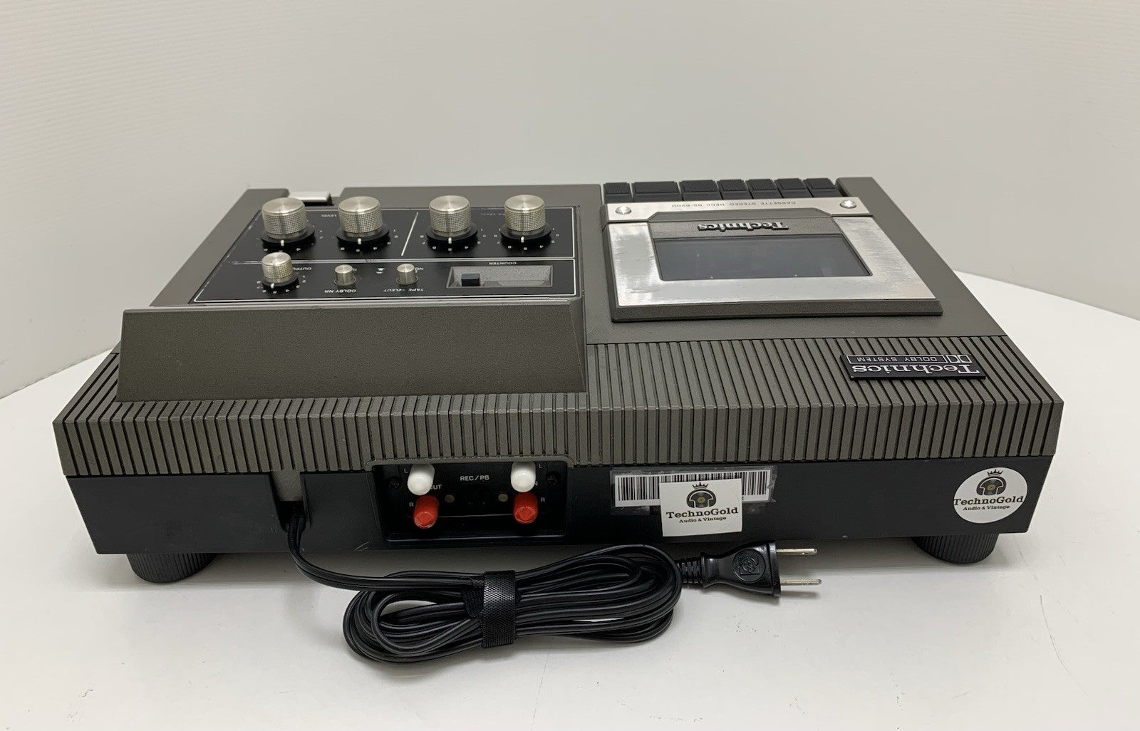 TECHNICS RS 620U Stereo Cassette Tape Deck 2 Head Vintage 1976 Working Good Look