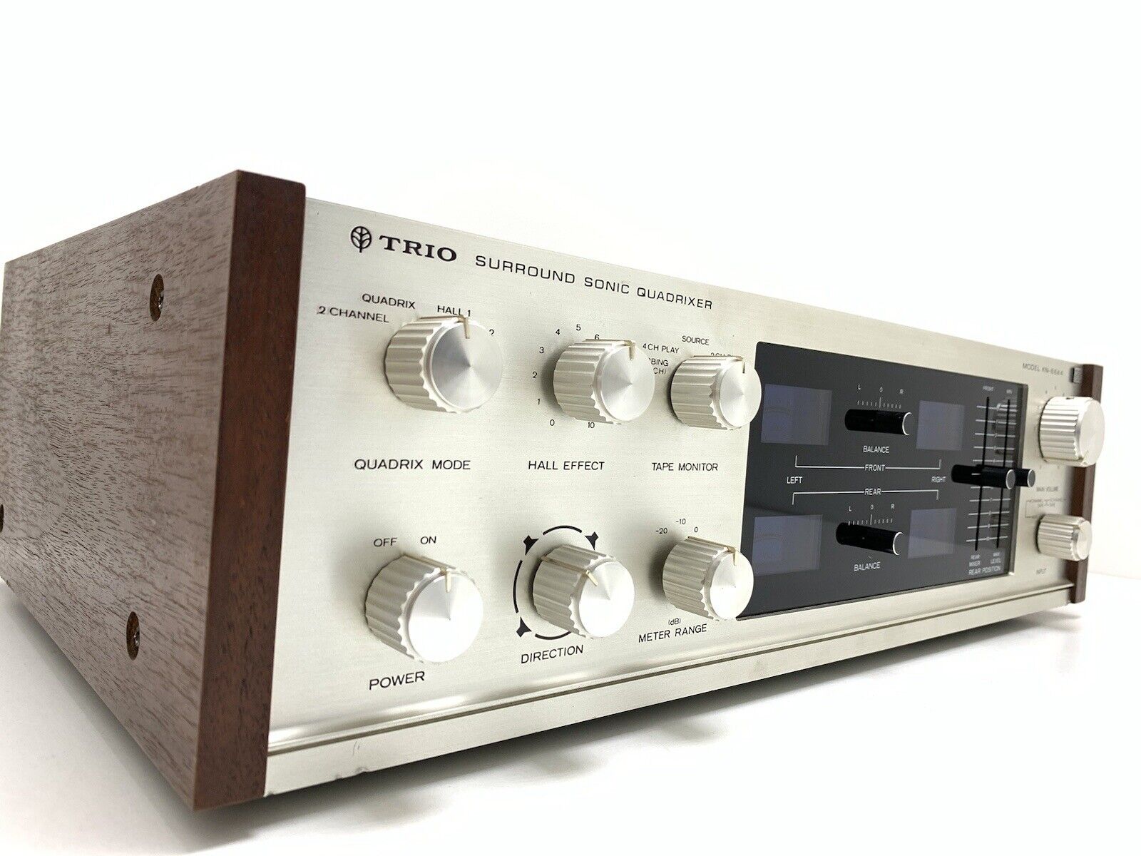 TRIO KENWOOD KN 6644 Quadrixer Pre Amplifier 4 Channel Vintage 1971 WORK GOOD