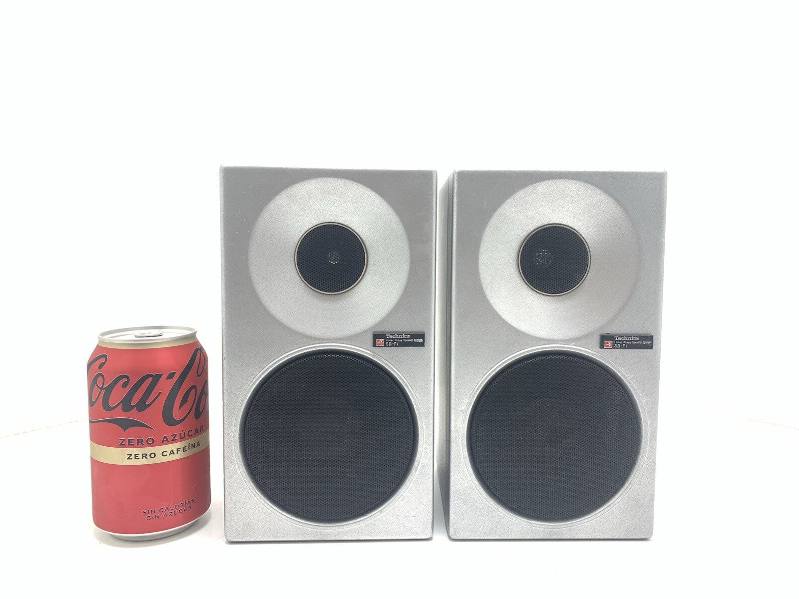 TECHNICS SB F1 Mini Speaker 2 Way System 40Watts RMS Vintage 1978 Work Good Look