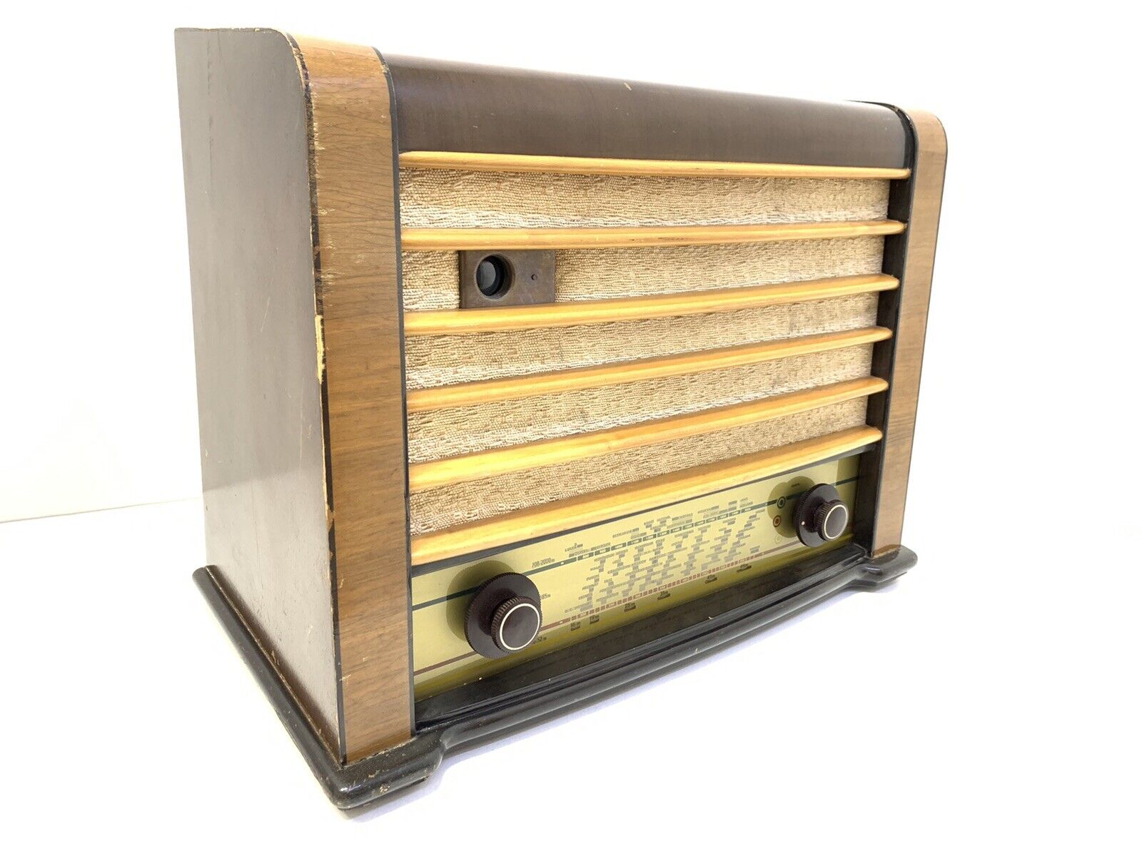Radio PHILIPS S195A Original Vaccum Tube Vintage 1947 Working PERFECT Like New